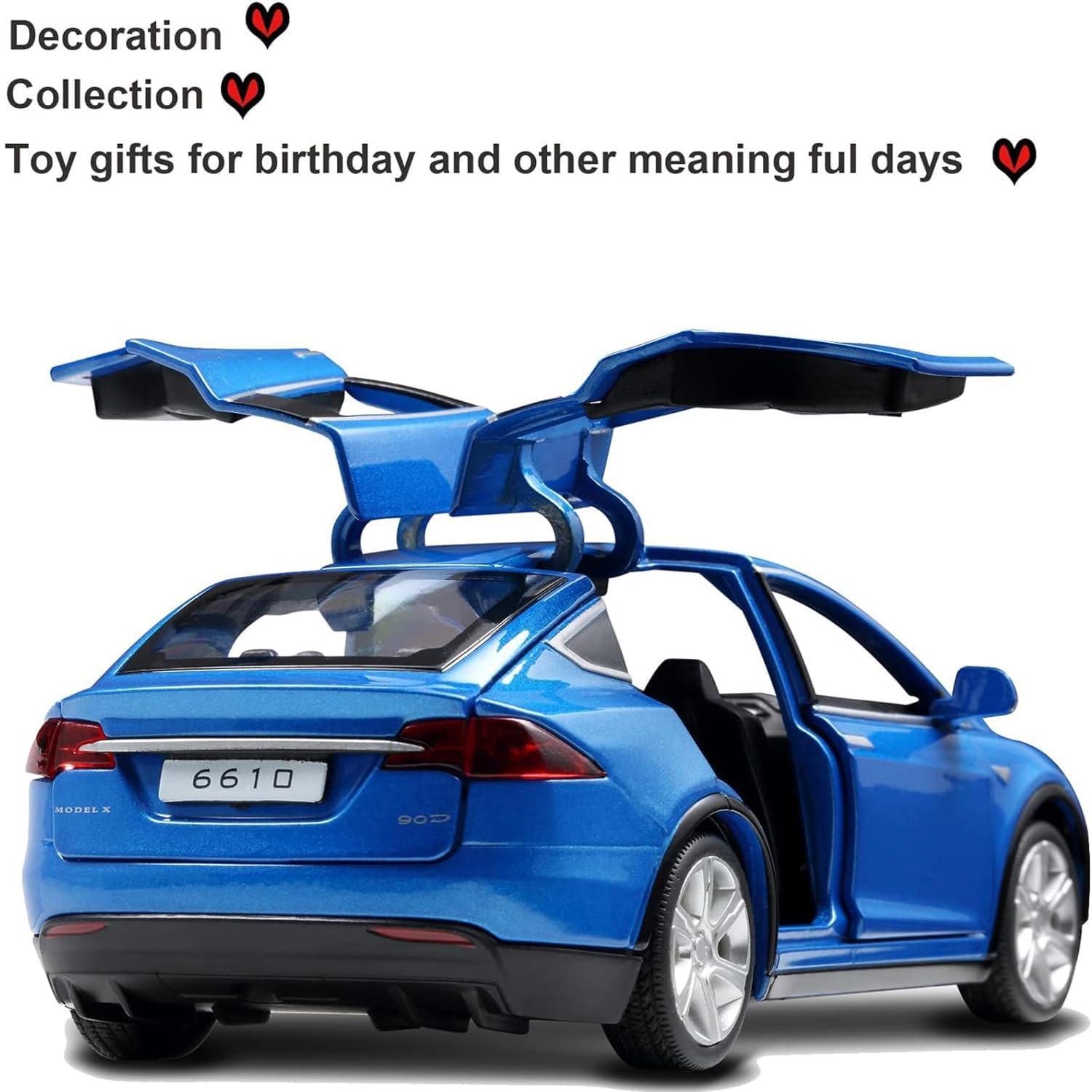 SASBSC Toy Cars Model X 1:32 Pull Back Vehicles Diecast Car Model Toys for Boys and Girls 3 to 12 Years Old