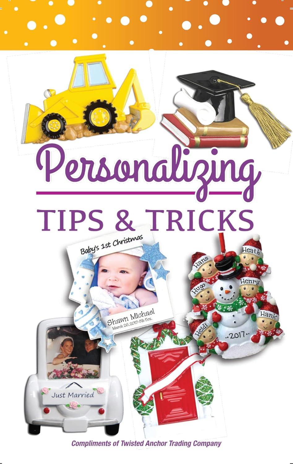 Twisted Anchor Trading Our First Christmas Ornament, 1-Pack – Just Married Mr and Mrs Hot Cocoa Design, Wedding Gift for Couples with Gift Box