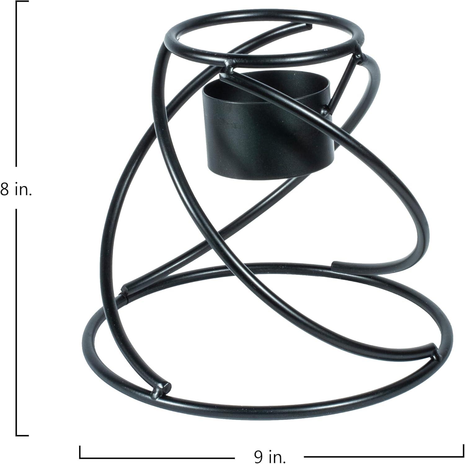 Echo Valley Weather Resistant Metal Abstract Gazing Ball Stand