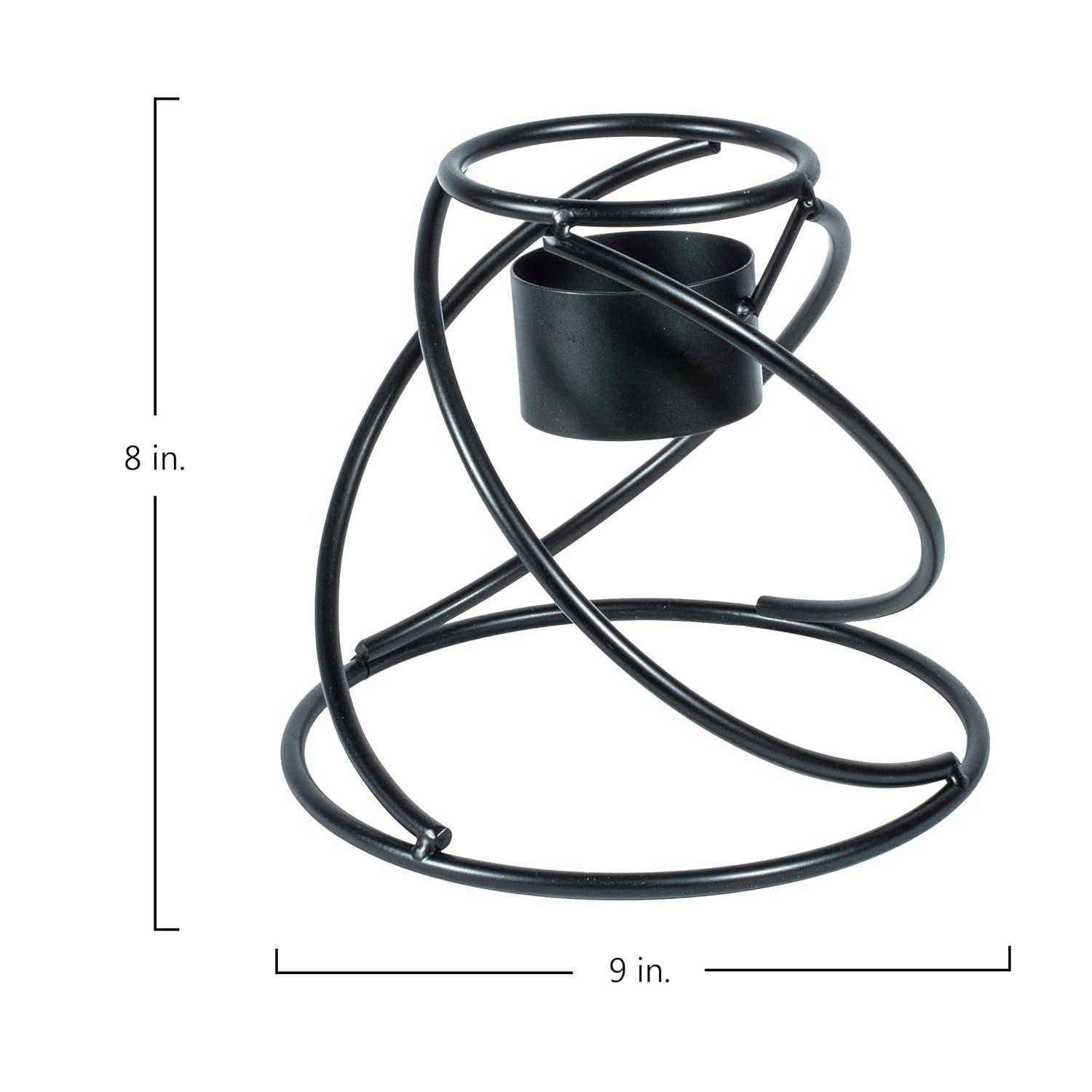 Echo Valley Weather Resistant Metal Abstract Gazing Ball Stand