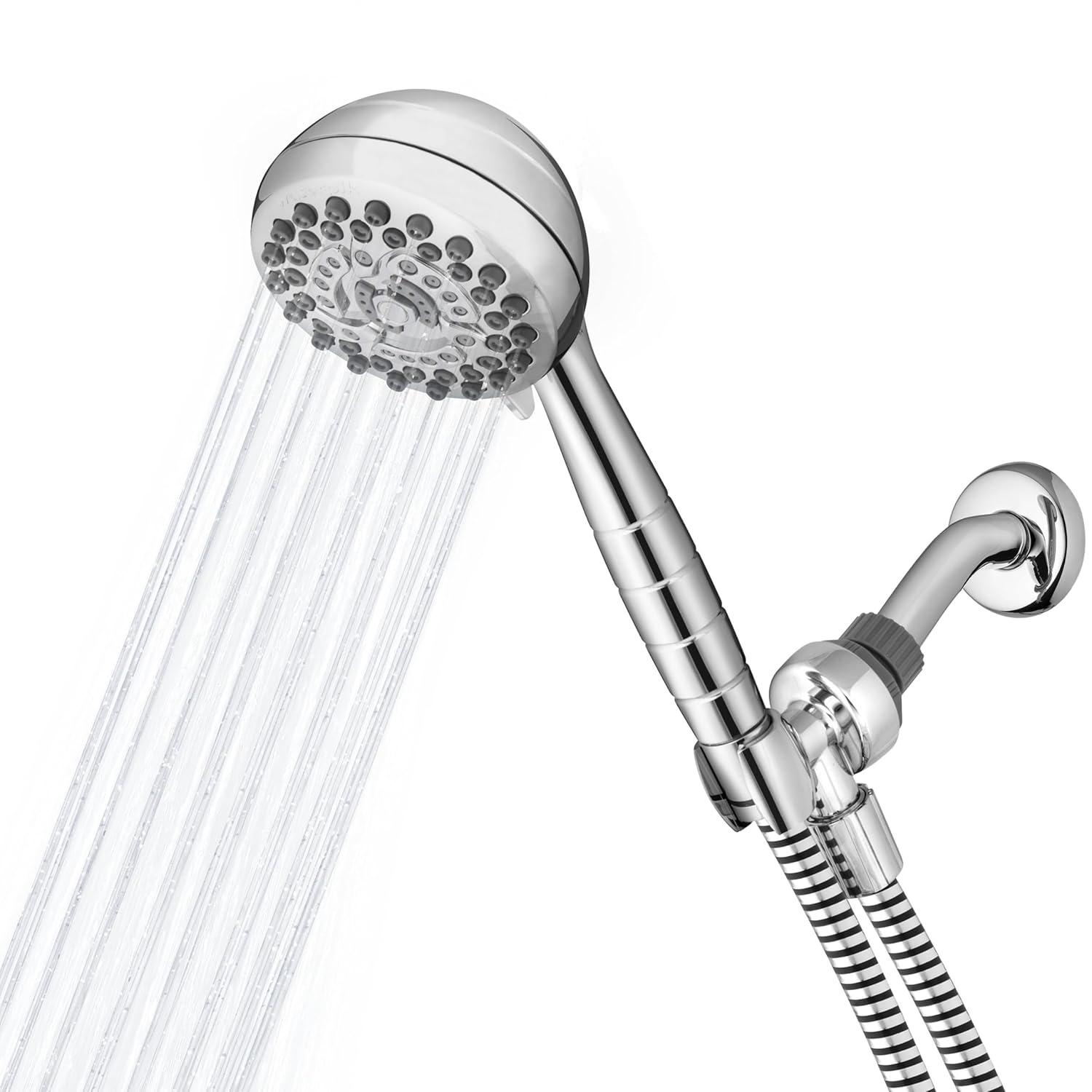 Waterpik Chrome 7 Mode PowerPulse Handheld Shower Head