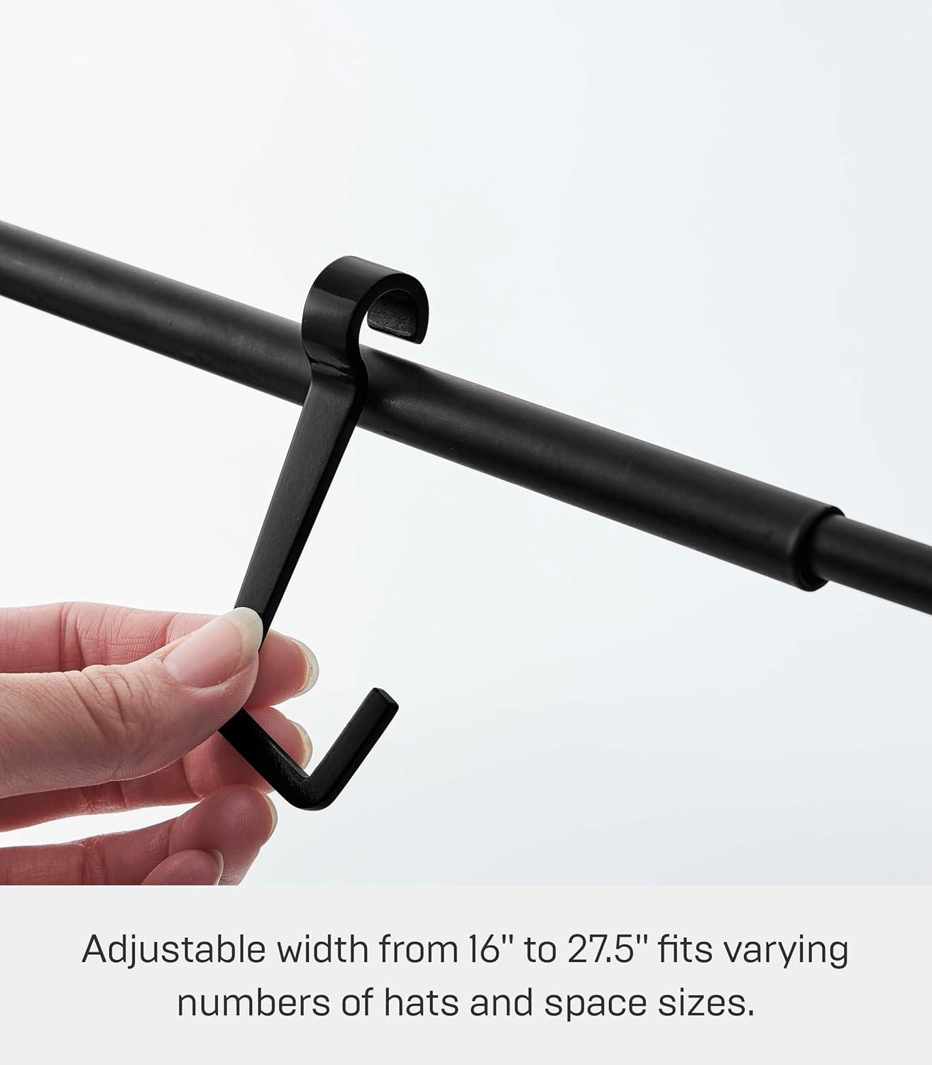 Yamazaki Home Yamazaki Home Hat Hanging Organizer, Steel, Holds 5.5 Lbs, Adjustable