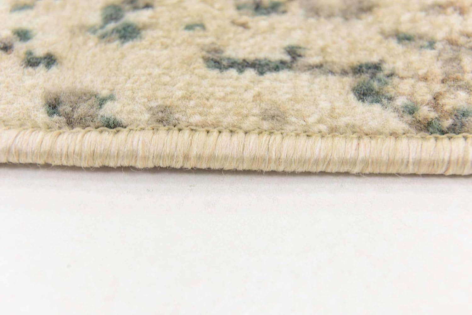 Unique Loom 8' 0 x 10' 0 Beige Tuareg Arid Area Rug