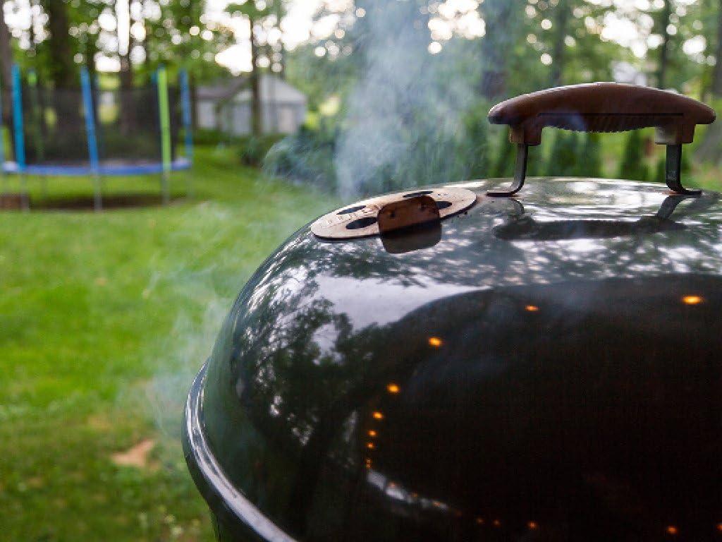 Weber Original Kettle Premium 22-Inch Charcoal Grill - Black - 14401001