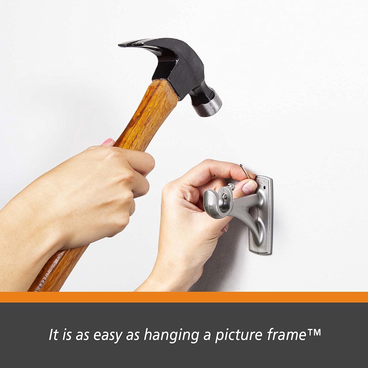 Kenney Steel Adjustable Single Curtain Rod