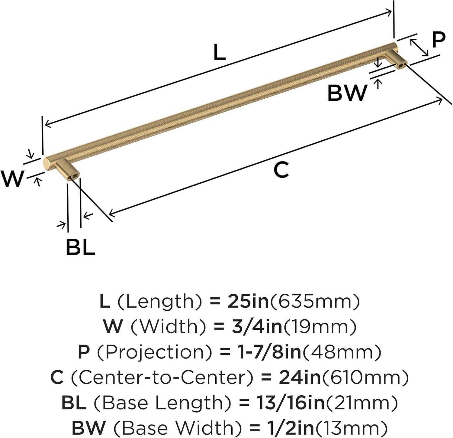 Bronx 24 inch (610mm) Center-to-Center