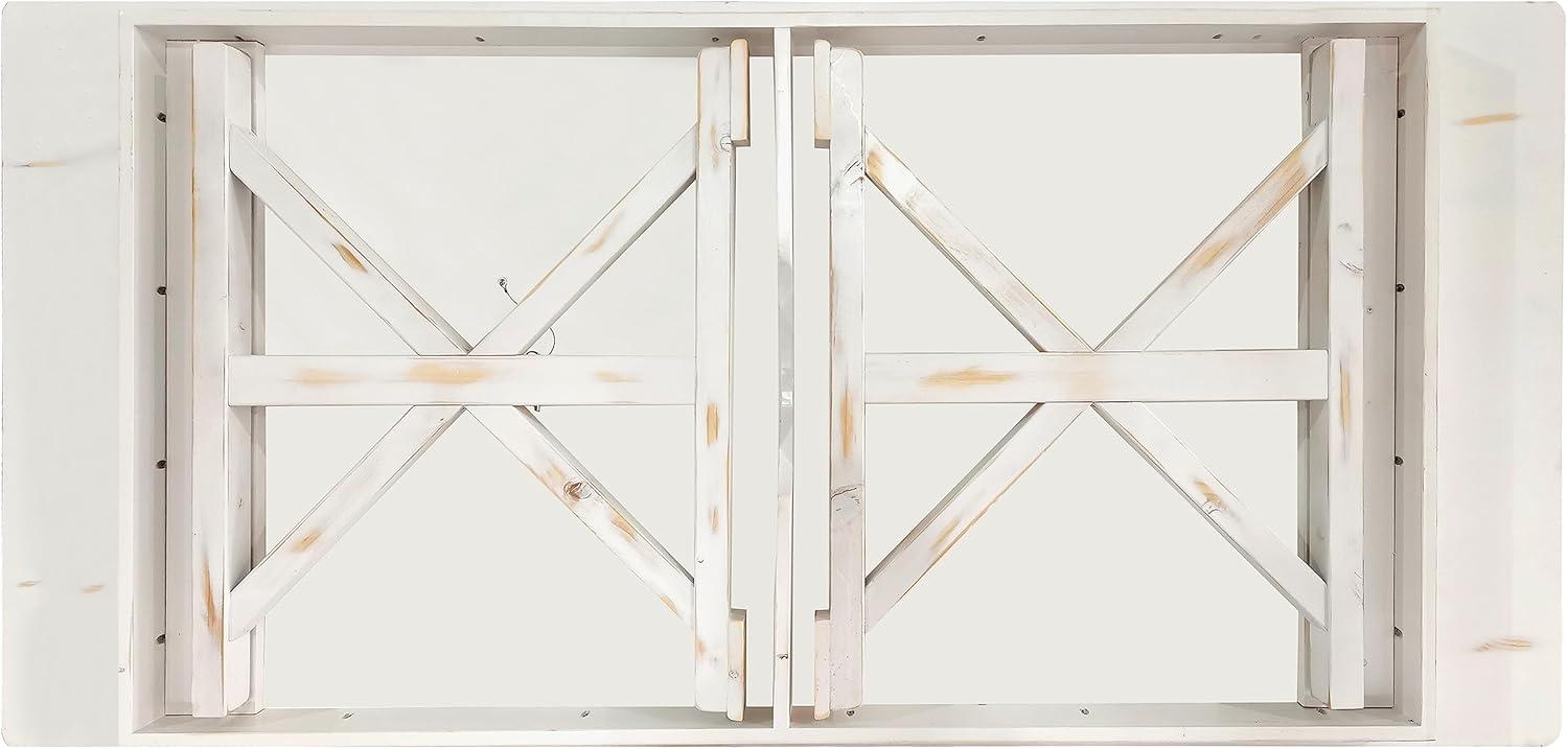 Taylor & Logan 84"x40" Hamish Rectangular Dining Table Brown: Seats Up to 8, Wood Frame, 1-Year Warranty