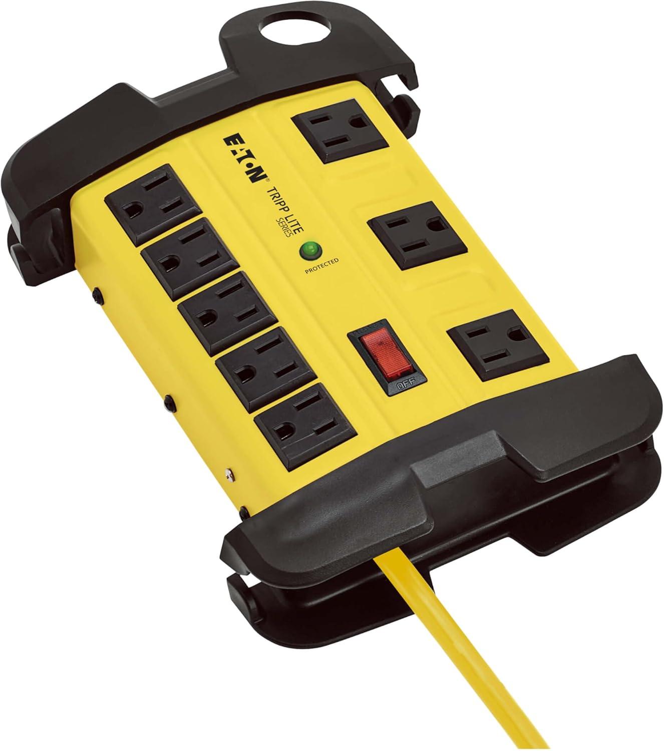 Tripp Lite TLM825SA Protect It! 8-Outlet Industrial Power Strip Surge Protector, 25-Foot Cord