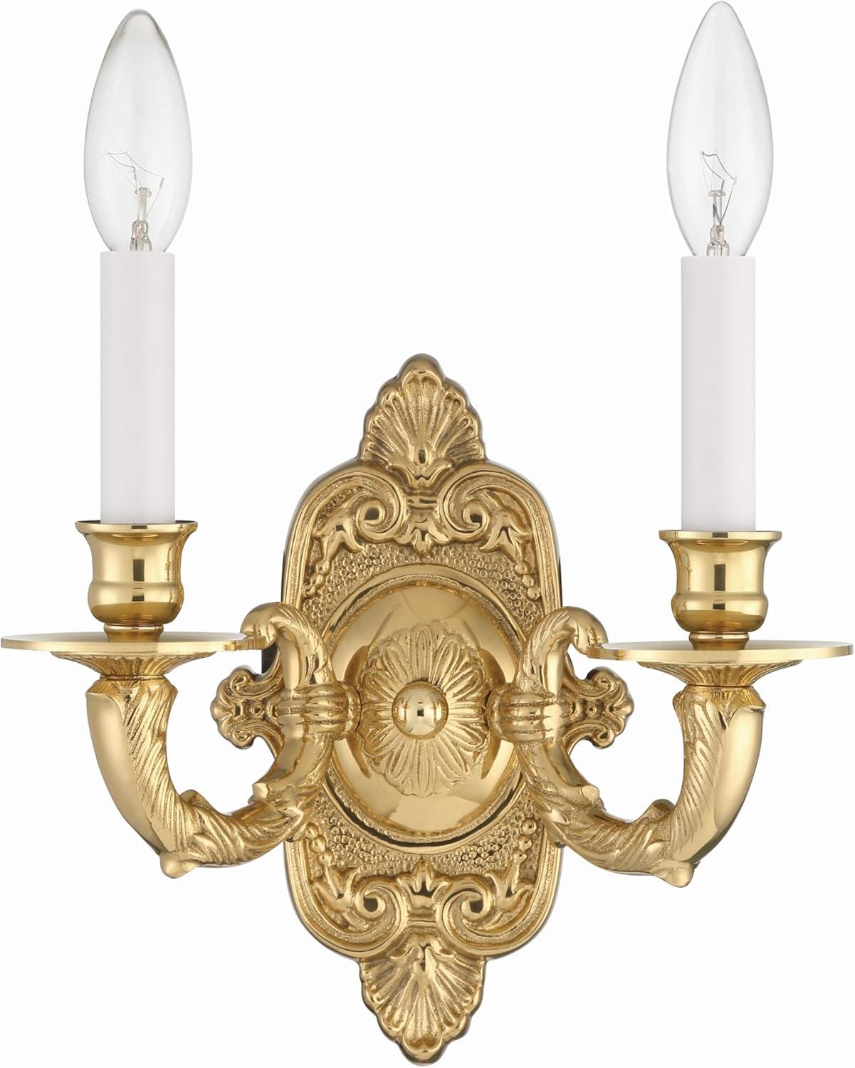 Crystorama Lighting - Wall Mount - Arlington - Two Light Wall Sconce In Classic