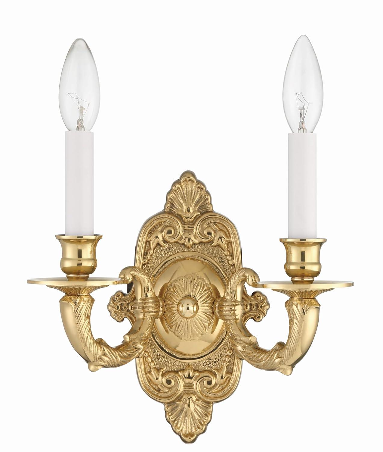 Crystorama Lighting - Wall Mount - Arlington - Two Light Wall Sconce In Classic