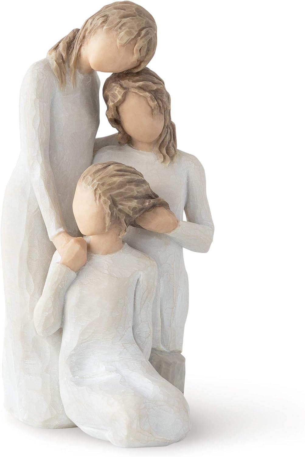 Hand-Painted Resin Figurine Celebrating Sisterhood and Friendship