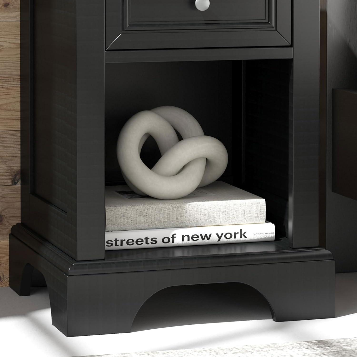 Bedford Nightstand Black - Home Styles