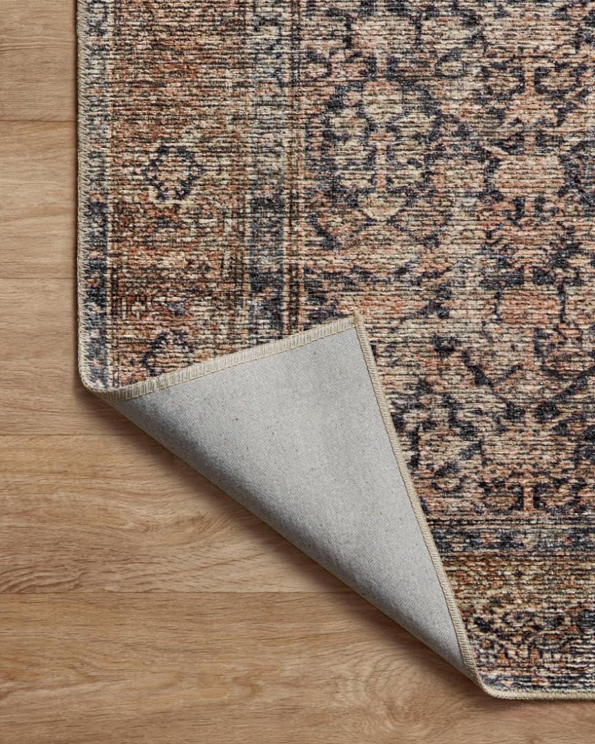 Billie Oriental Ink / Salmon Area Rug