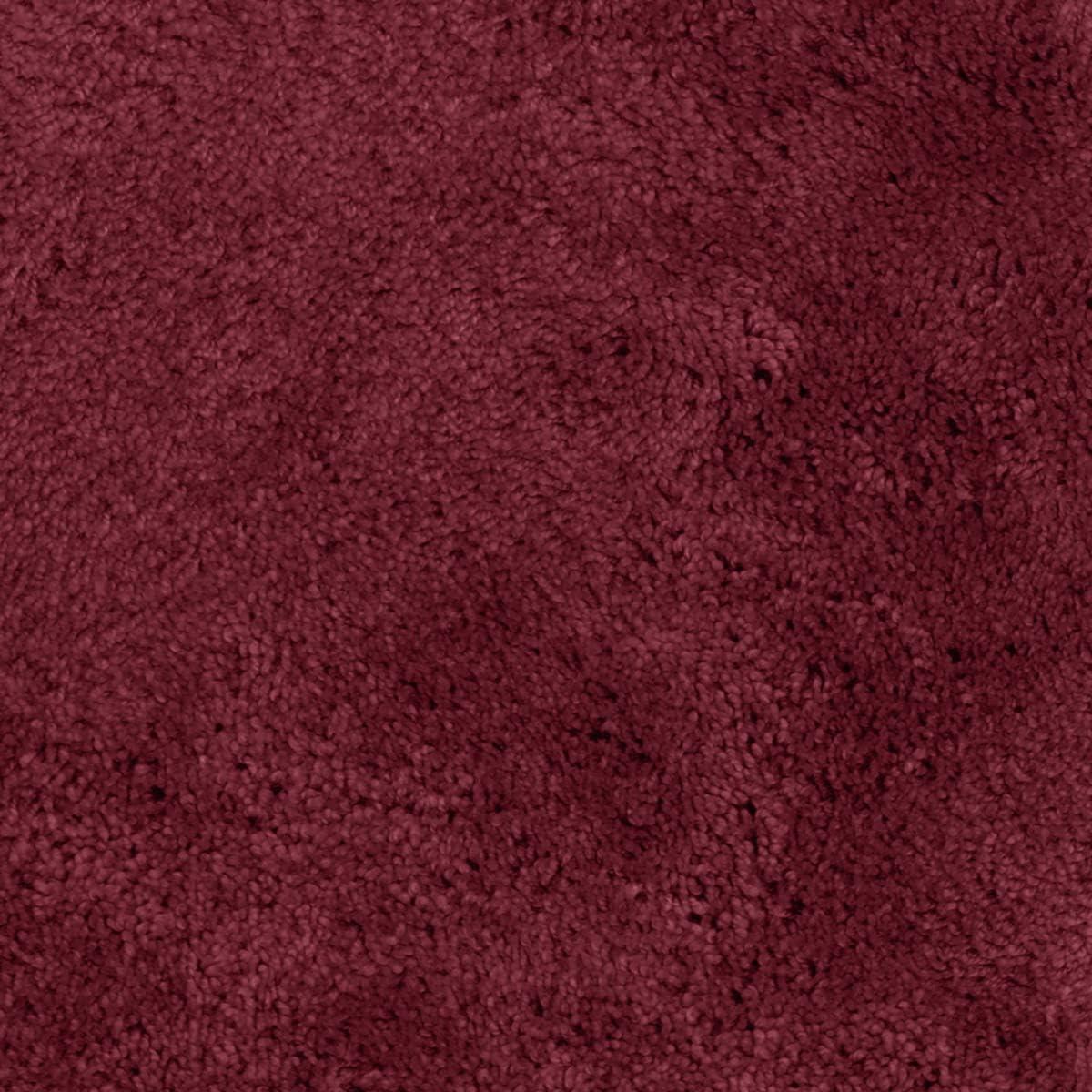 Garland Rug 3pc Finest Luxury Ultra Plush Washable Nylon Bath Rug Set Red : Microfiber, Machine Washable, Non-Slip Backing
