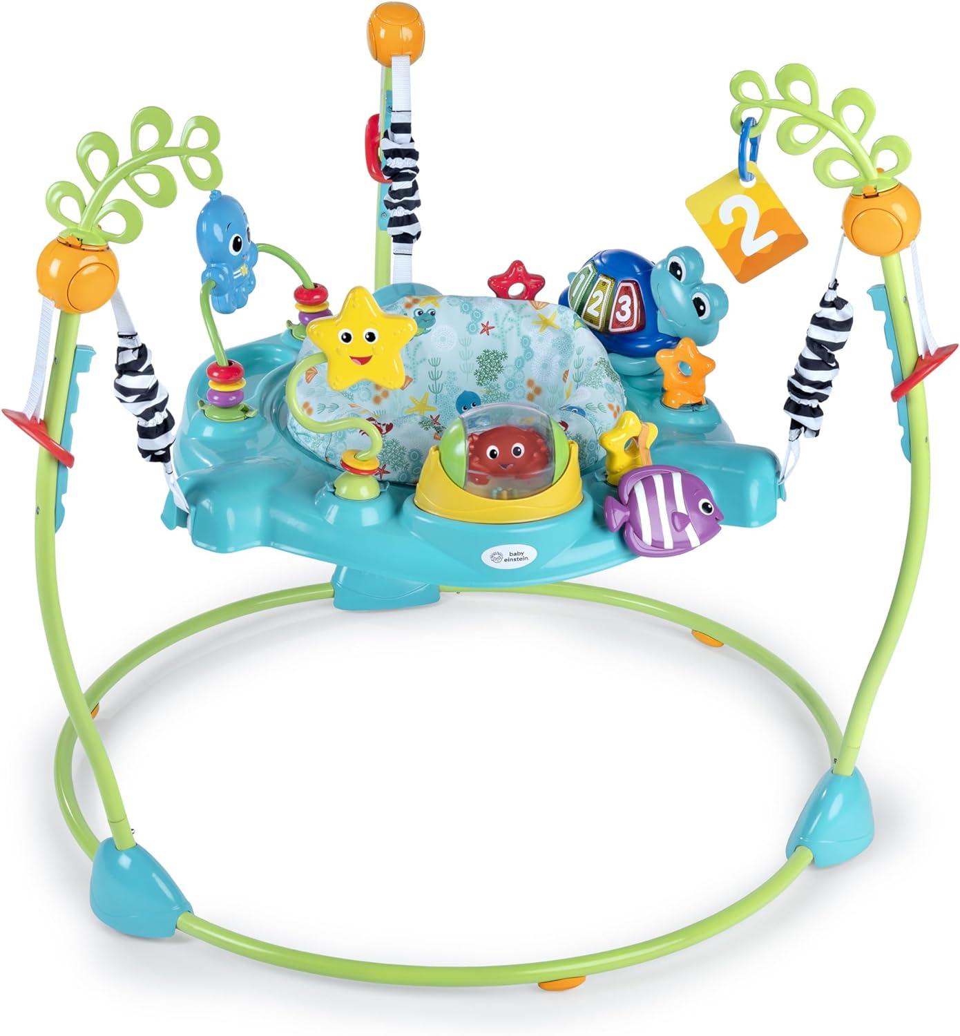 Baby Einstein Ocean Explorers Curiosity Cove 2-in-1 Activity Jumper