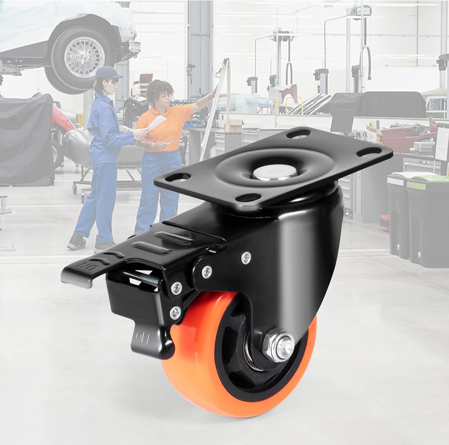 Swivel Plate Casters