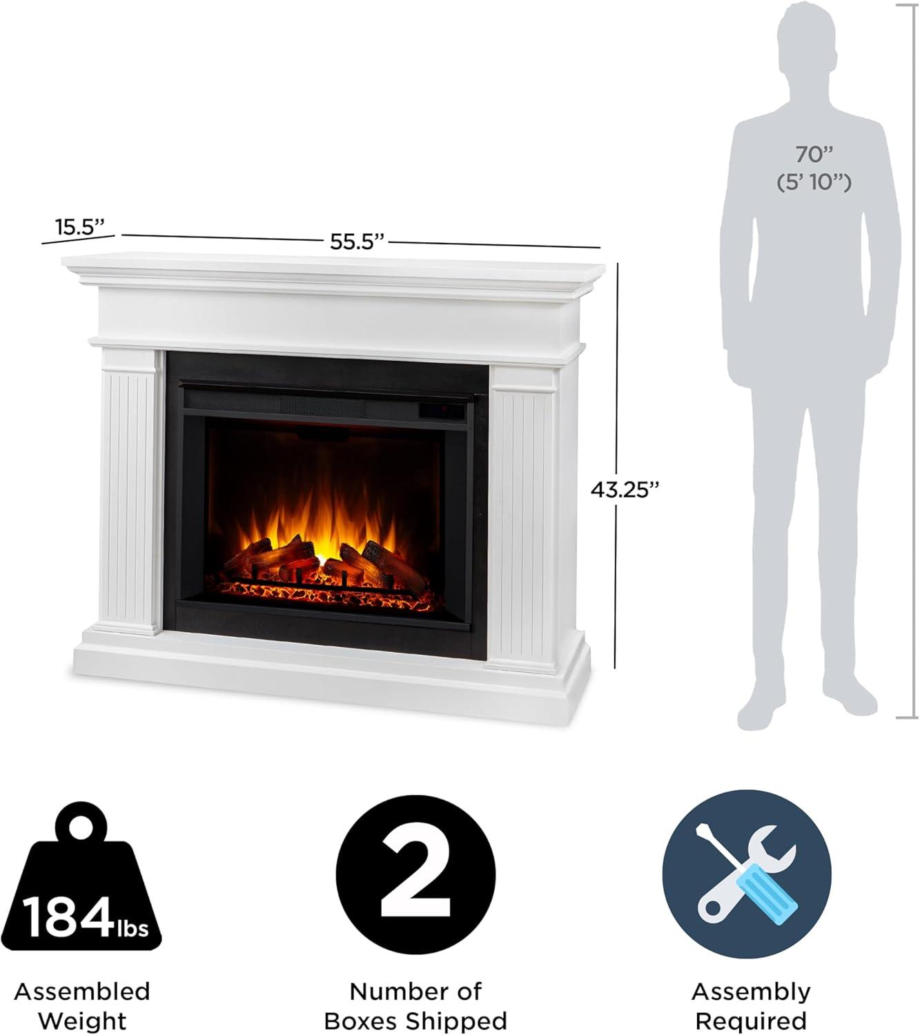Centennial Grand 56" Electric Fireplace by Real Flame