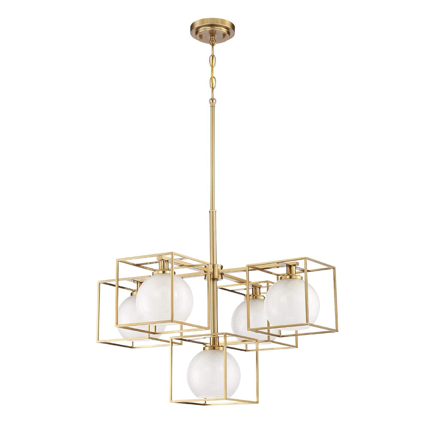 94585-BG-Designers Fountain-Cowen - 5 Light Chandelier     -Traditional Installation