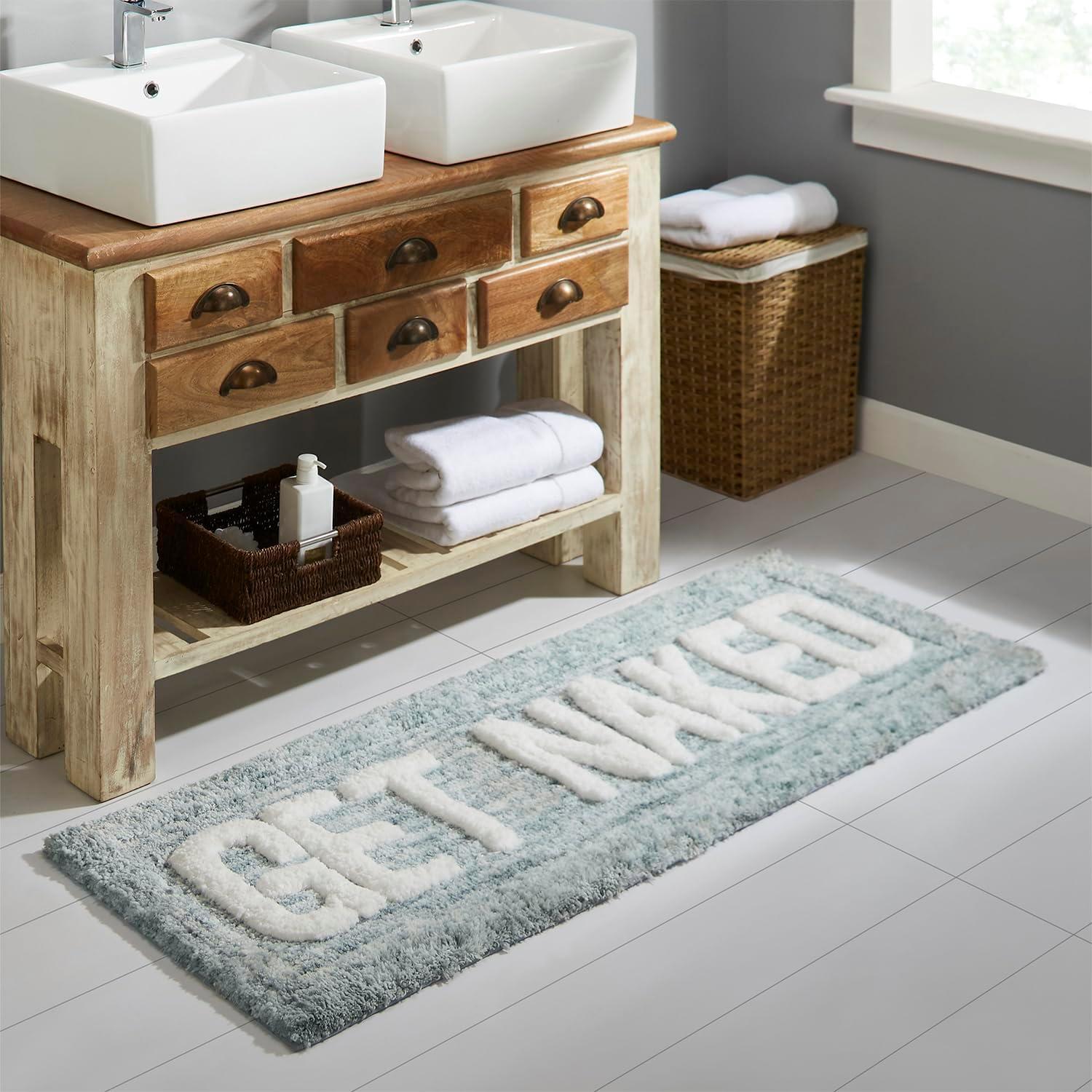 VCNY Get Naked Statement Bath Rug