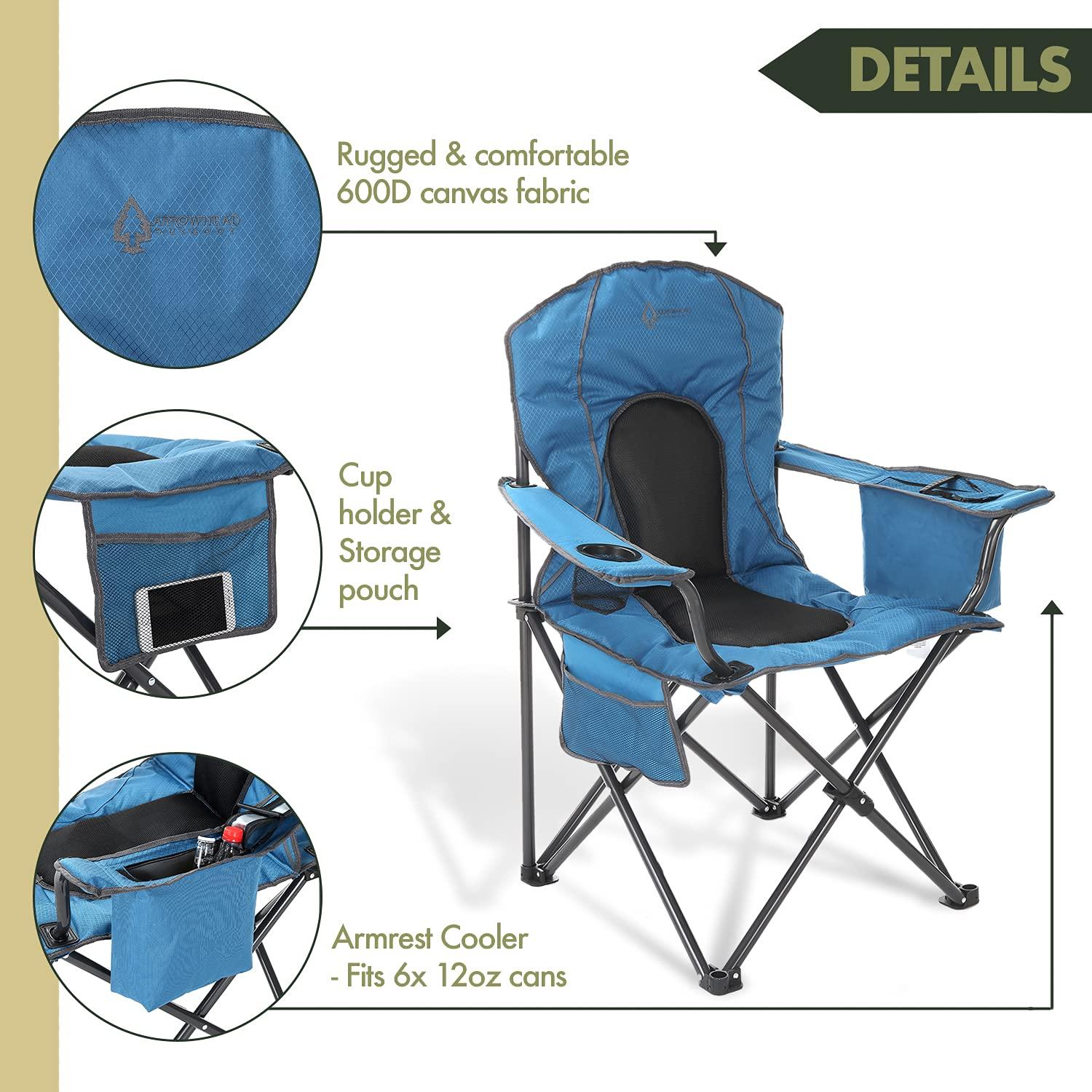 ARROWHEAD Outdoor Folding Camping Chair