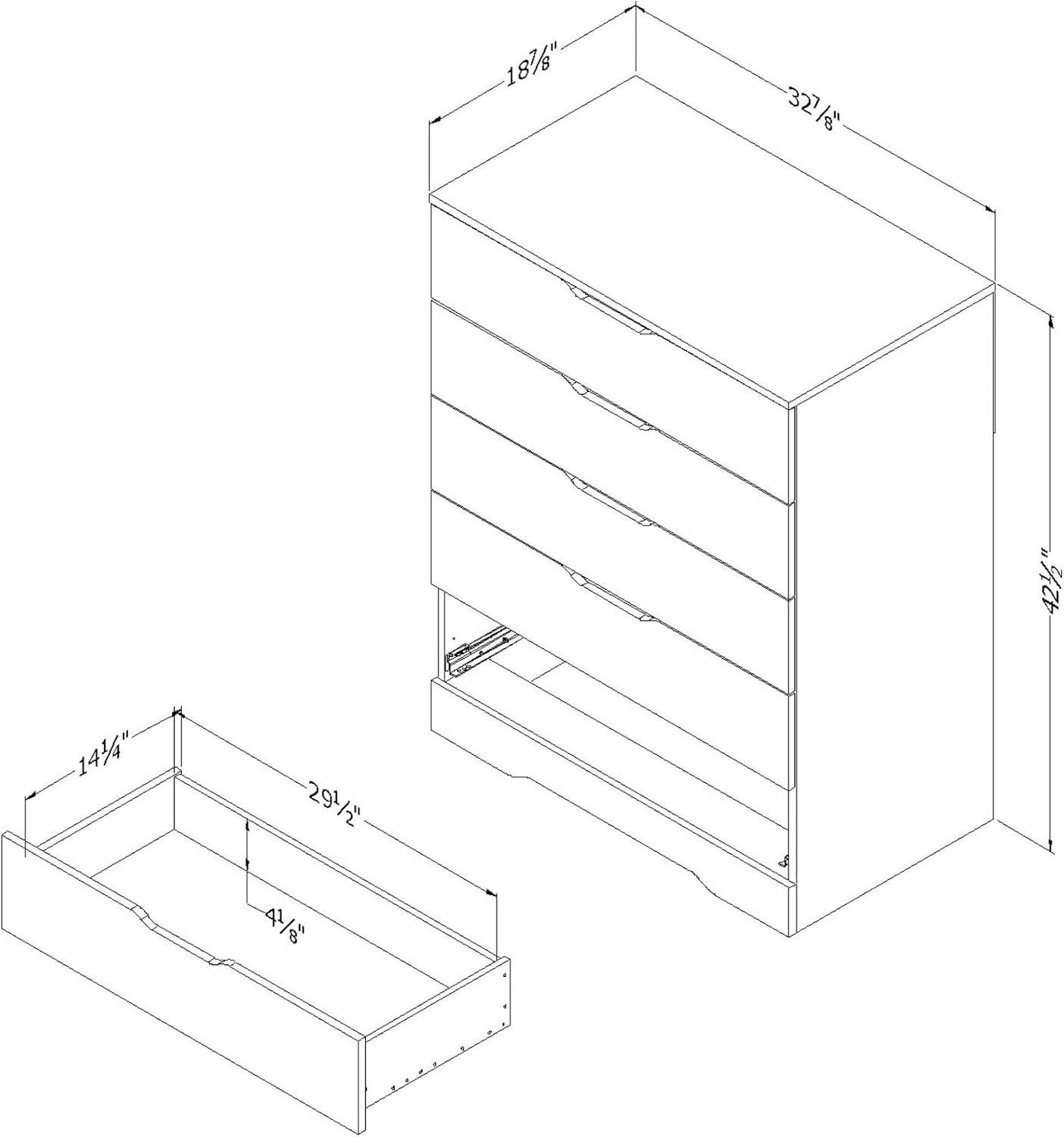 Holland 5 Drawer Chest