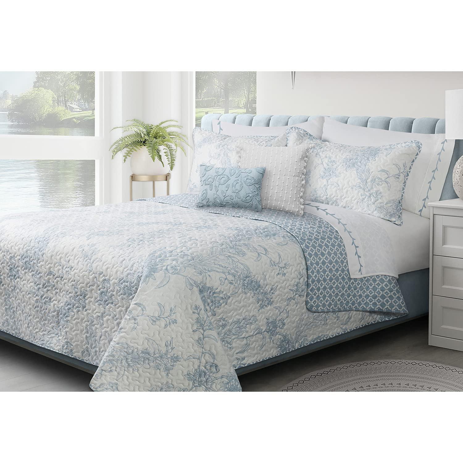 Safdie & Co. Inc. Floral Quilt Set
