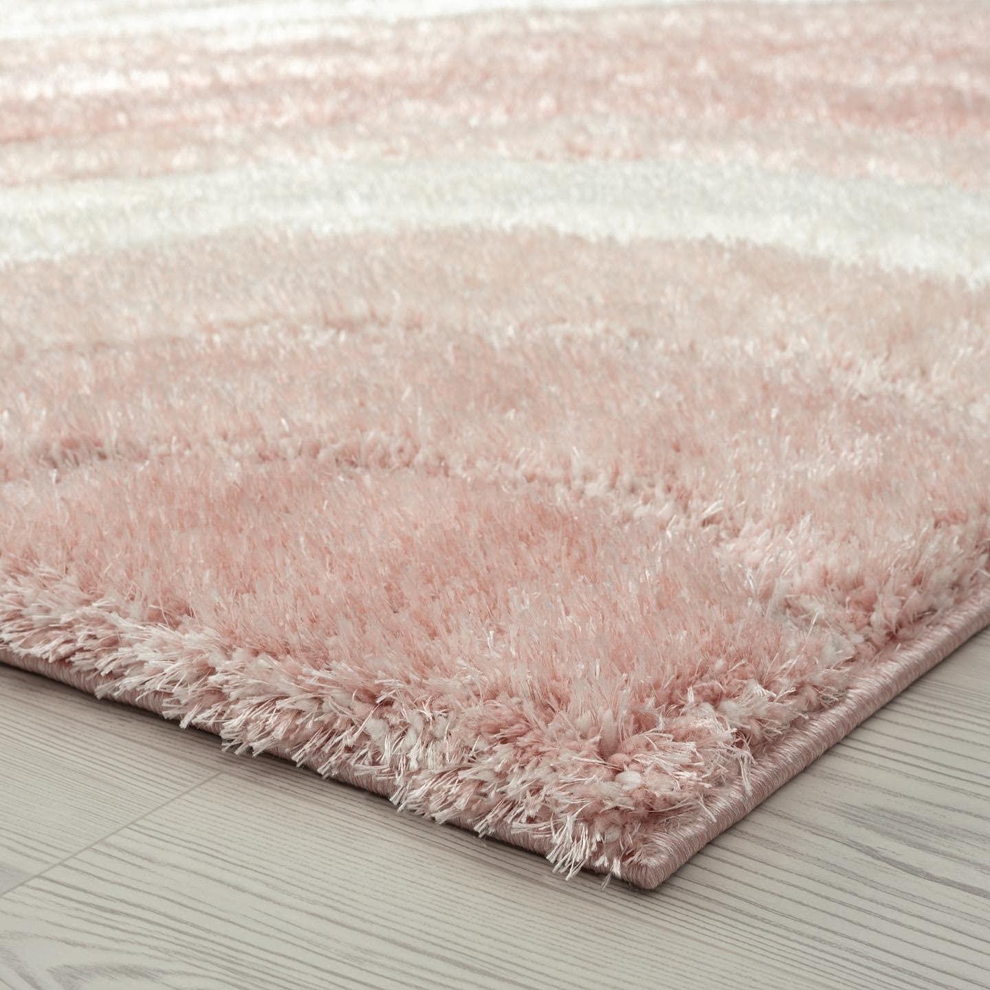 Luxe Weavers Modern Shag Geometric Area Rug, Gray 5x7