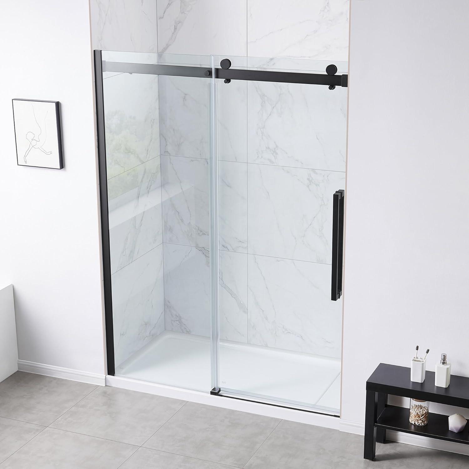 OVE Decors Bel Soft Close2-Piece 32" x 60" x 81" Base/Door Rectangular Alcove Shower Kit