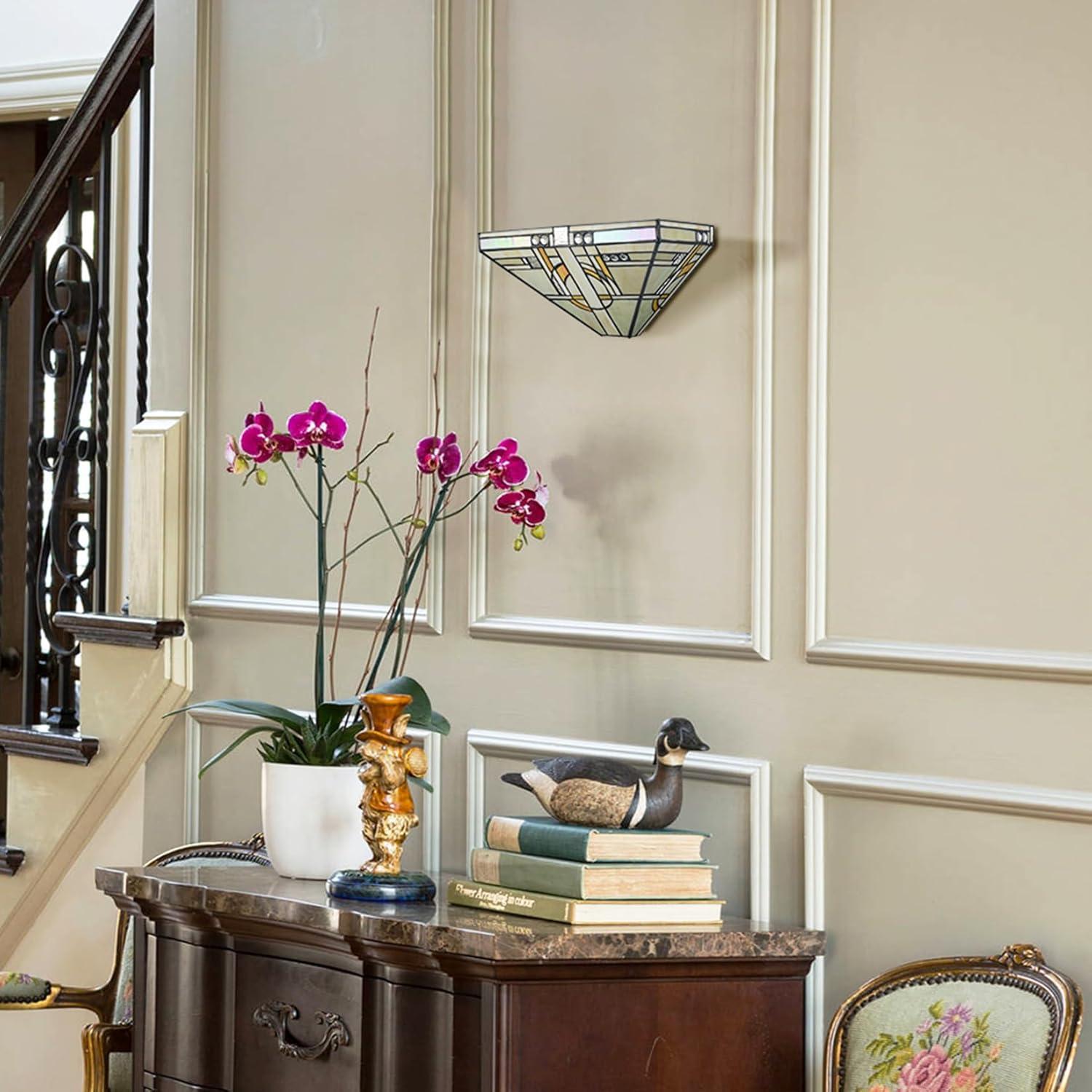 Tiffany Style Wall Sconces with Stained Glass Wall Light