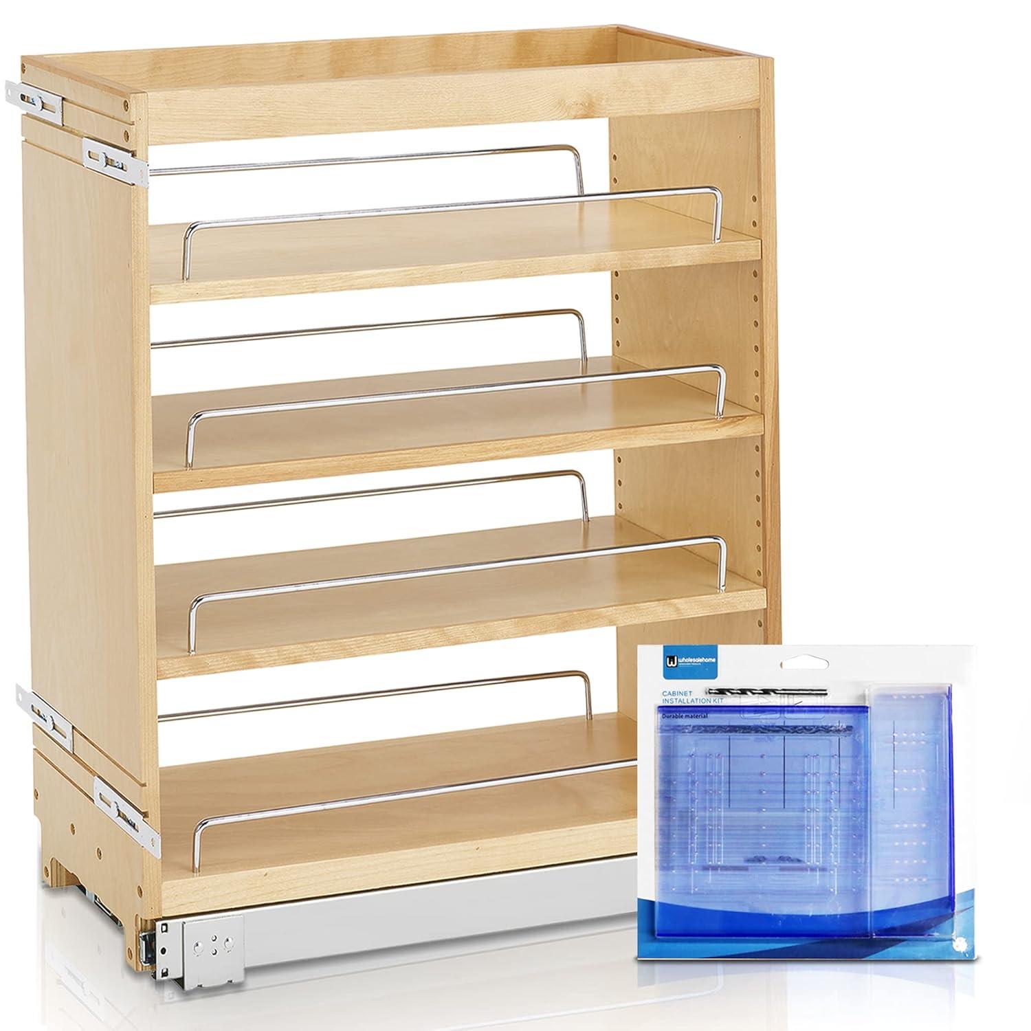 Rev-A-Shelf Rev-A-Shelf Pull Out Kitchen Cabinet Organizer Pantry Spice Rack