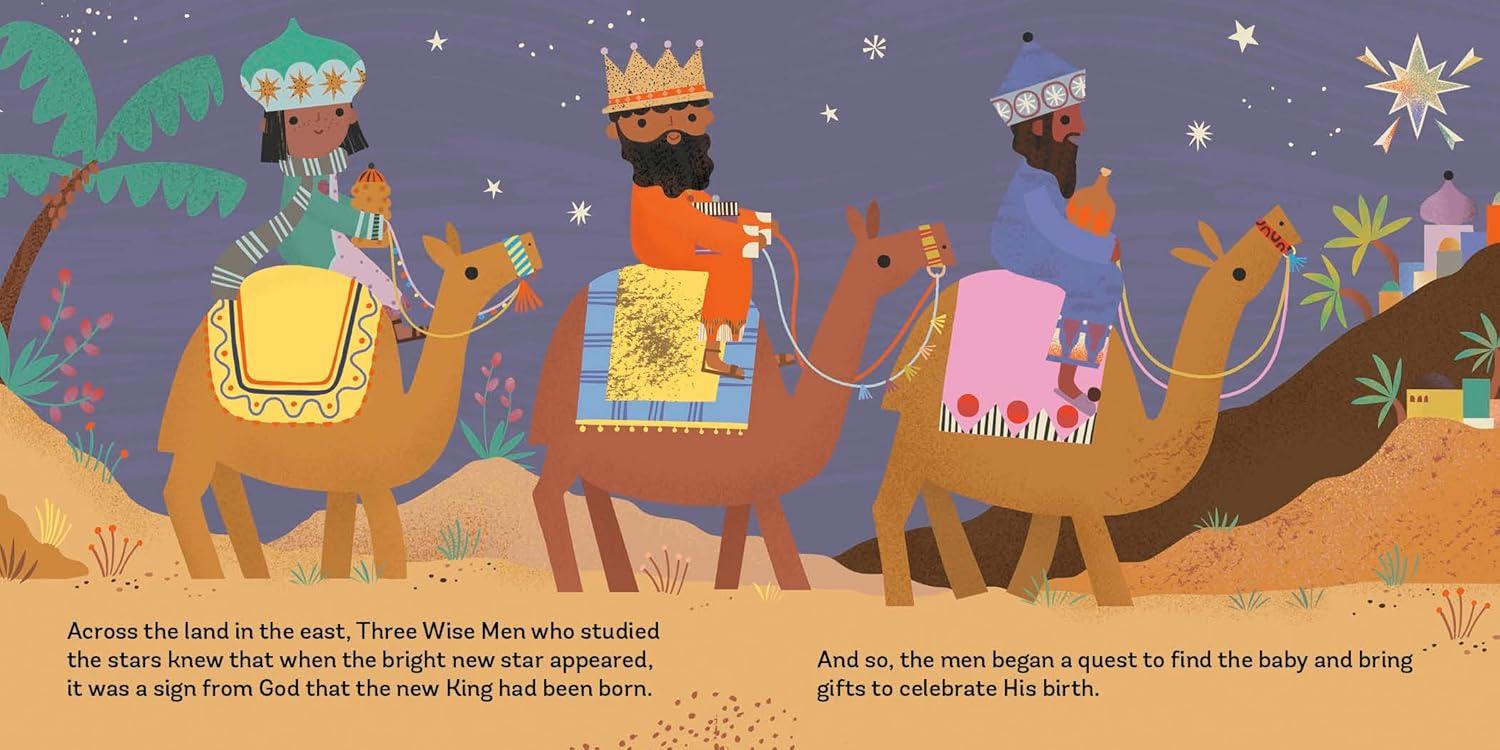 The Story of Christmas - (Little Bible Stories) by  Pia Imperial (Board Book)