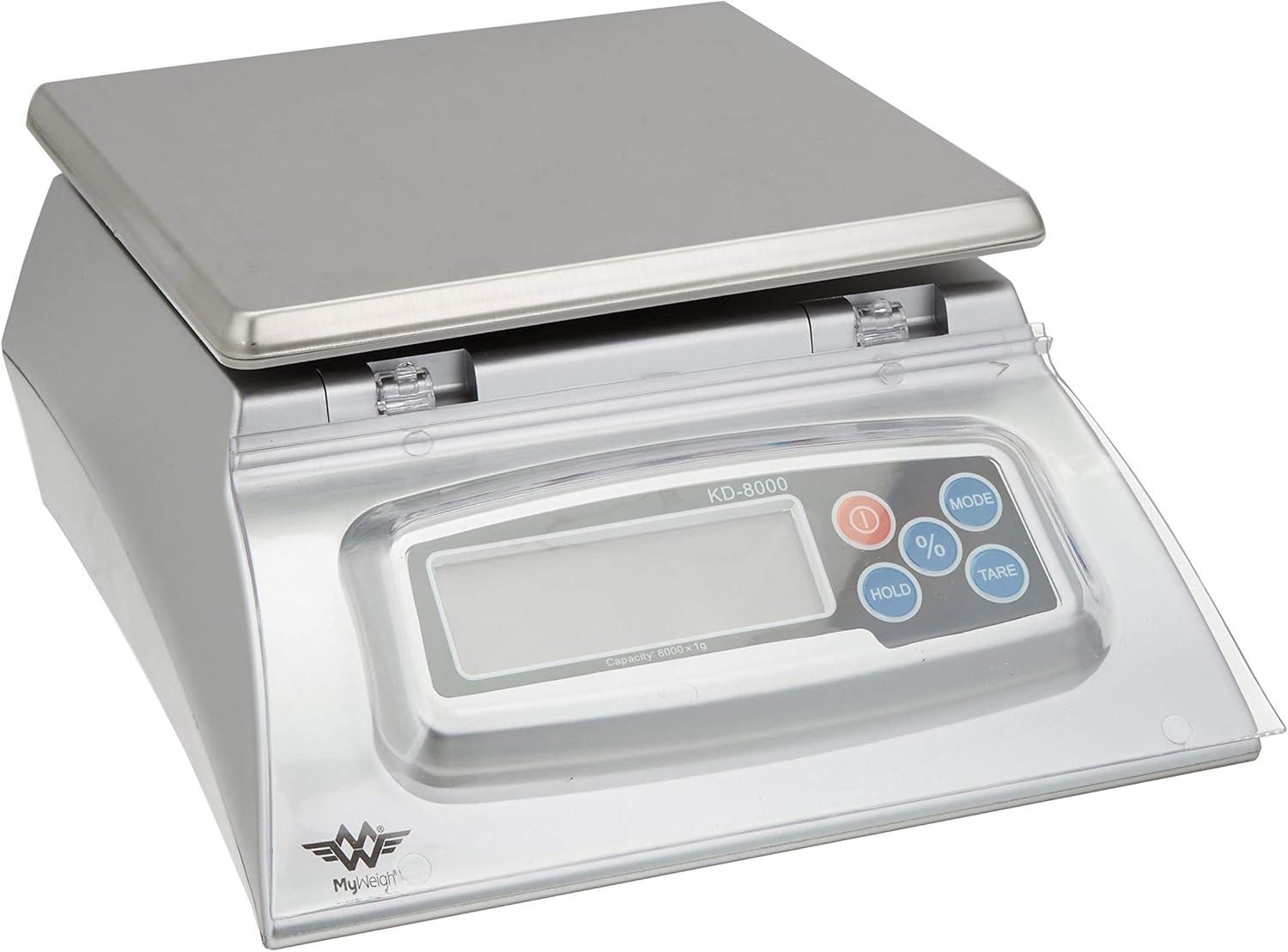 Bakers Math Kitchen Scale by My Weight - KD8000 , Silver