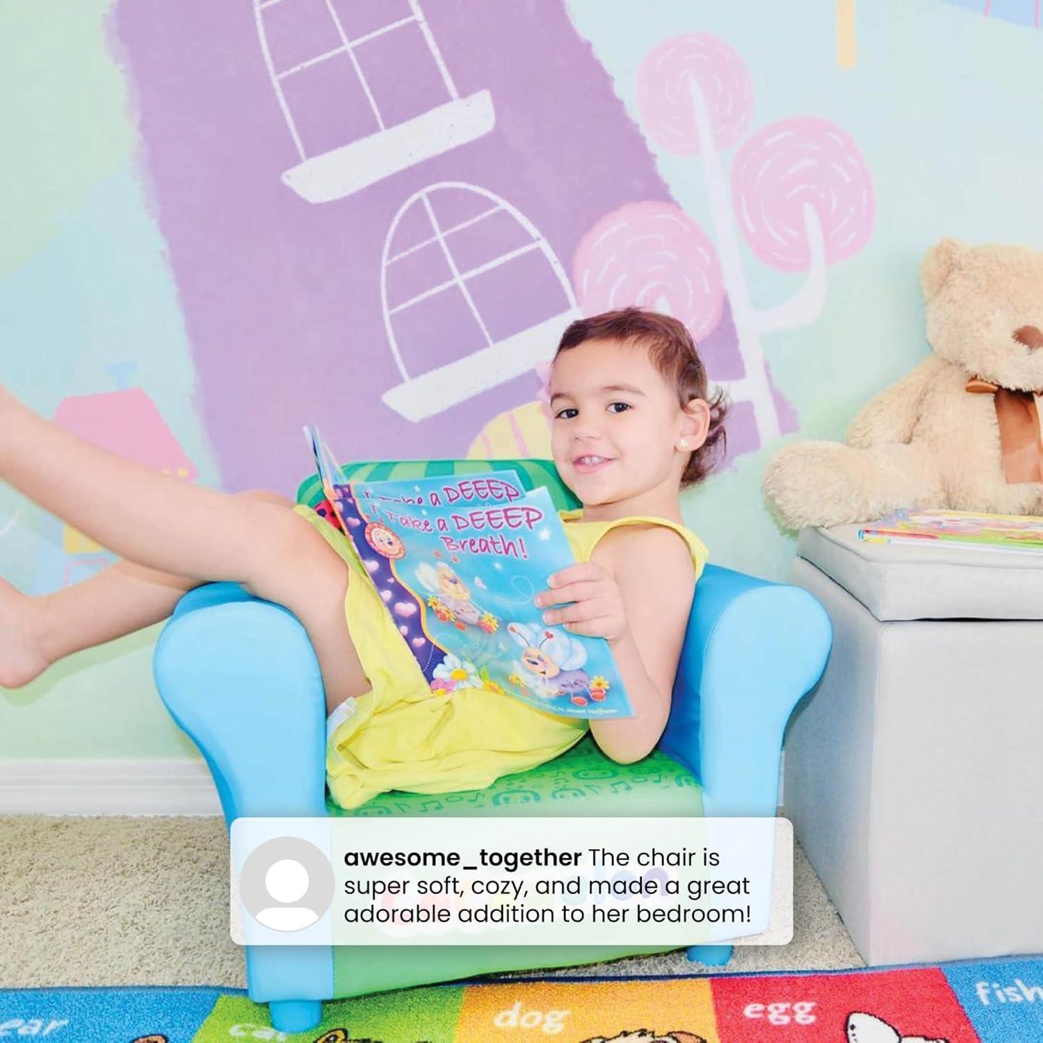 Delta Children Upholstered Chair - CoComelon