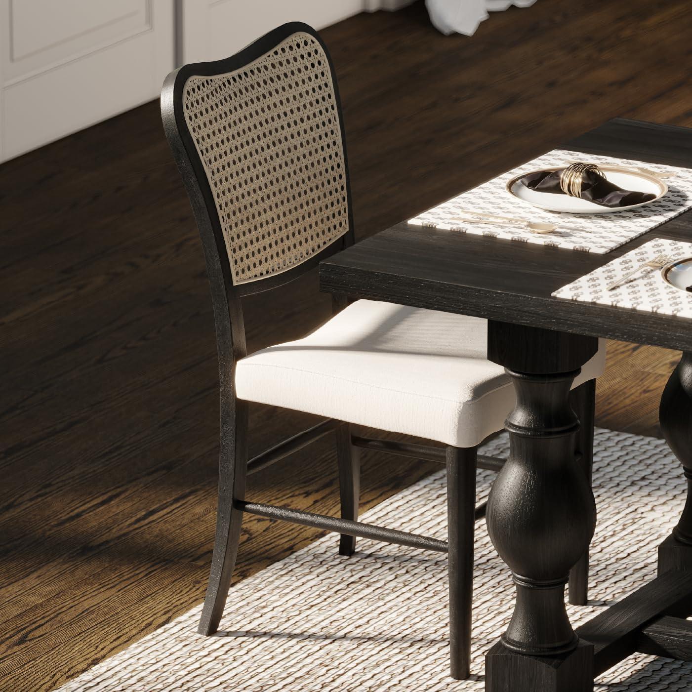 Maven Lane Maven Lane Vera Classical Wooden Dining Chair (Set of 2)