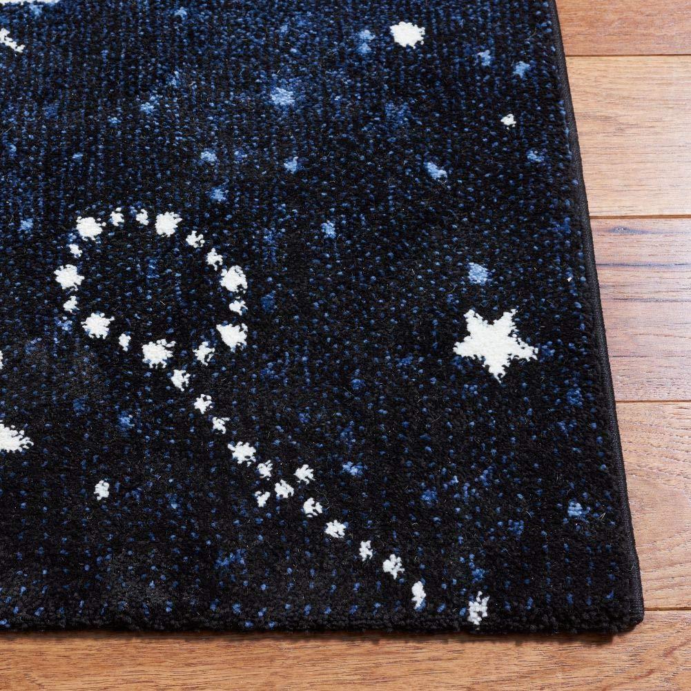 Carousel Kids  CRK122 Loomed Indoor Accent Rug - Dark Blue/Light Blue - 3'3"x5'3" - Safavieh