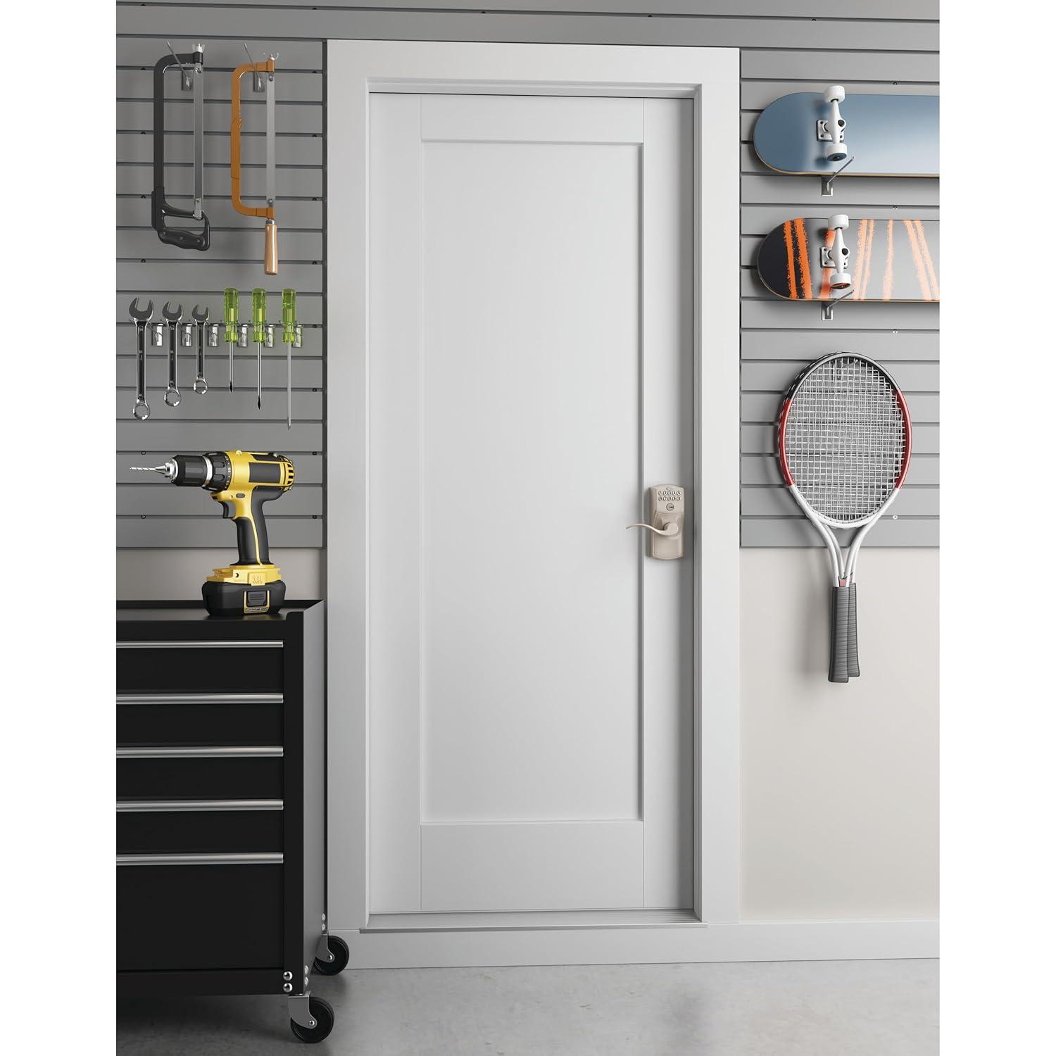 Schlage Fe595-Cam-Acc Camelot Keypad Entry - Nickel