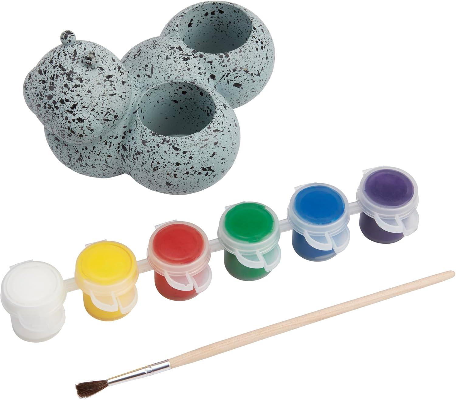 Alex: Rock Pets Caterpillar Planter - DIY Kit, Paint & Decorate Your Own Pet Planter, All-in-One Craft Kit, Ages 8+