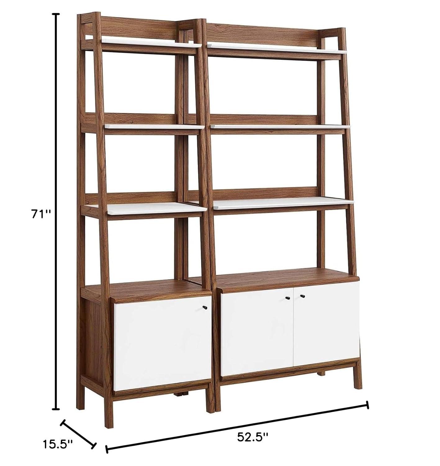Modway Modway Bixby Wood Bookshelves - Set of 2