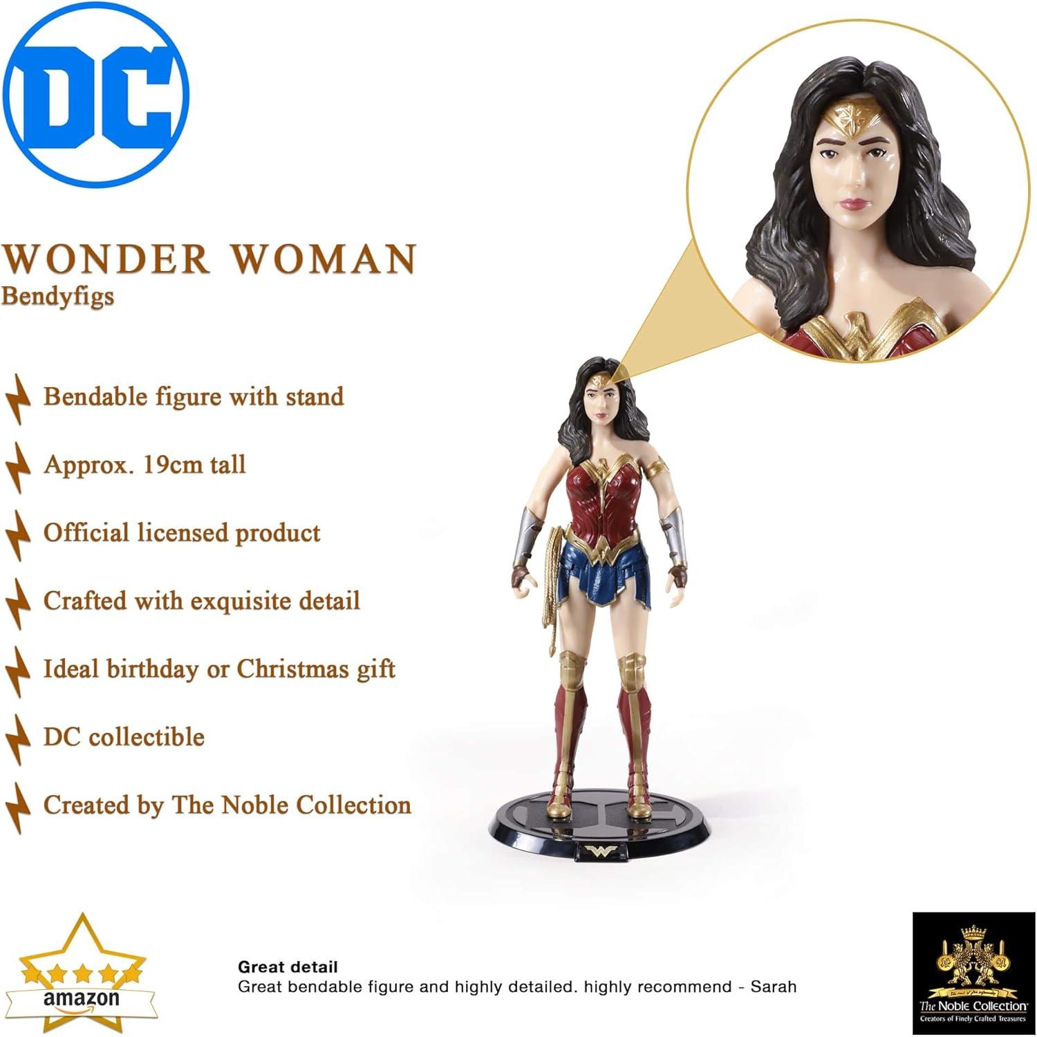 WW 84 BendyFigs Collectible Figure Wonder Woman