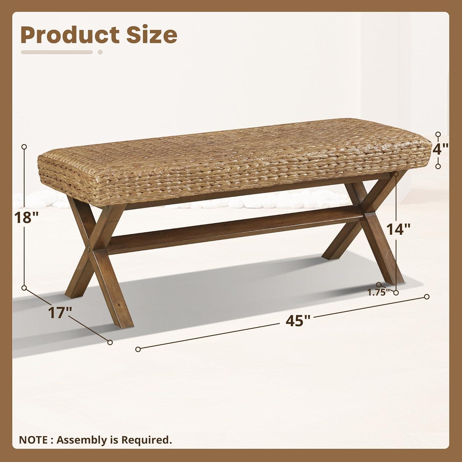 Mercury Row® Nakia Button Tufted Accent Bench