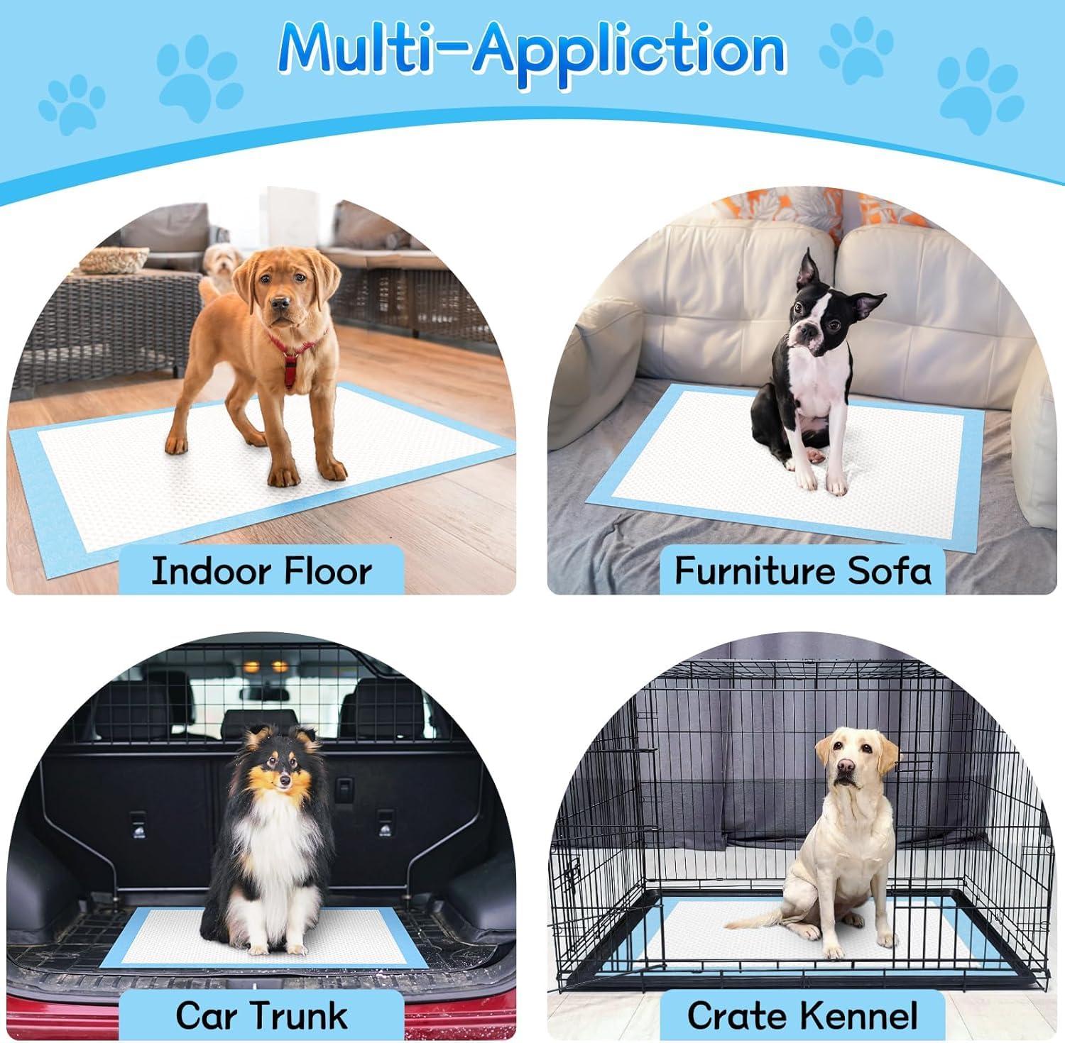 Pee Pads for Dogs - 30" X 36" Extra Large Puppy Pads XXL Potty Training Pads for Pet Wee Wee Pads Quick Absorbent Disposable Leak-Proof Pee Pads for Dogs Large Puppy Supplies - 30 Count