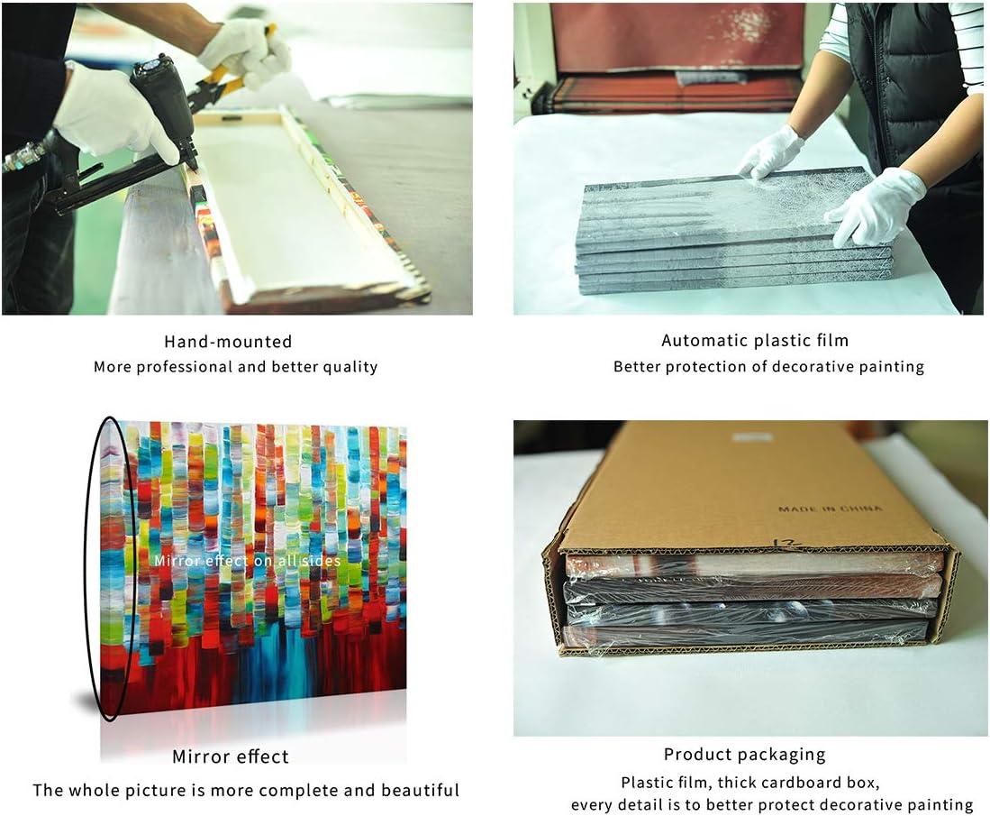 Blue Whale Wall Art Decor Modern Artwork Canvas Painting Prints Pictures Home Decor for Living Room Dining Room Bedroom