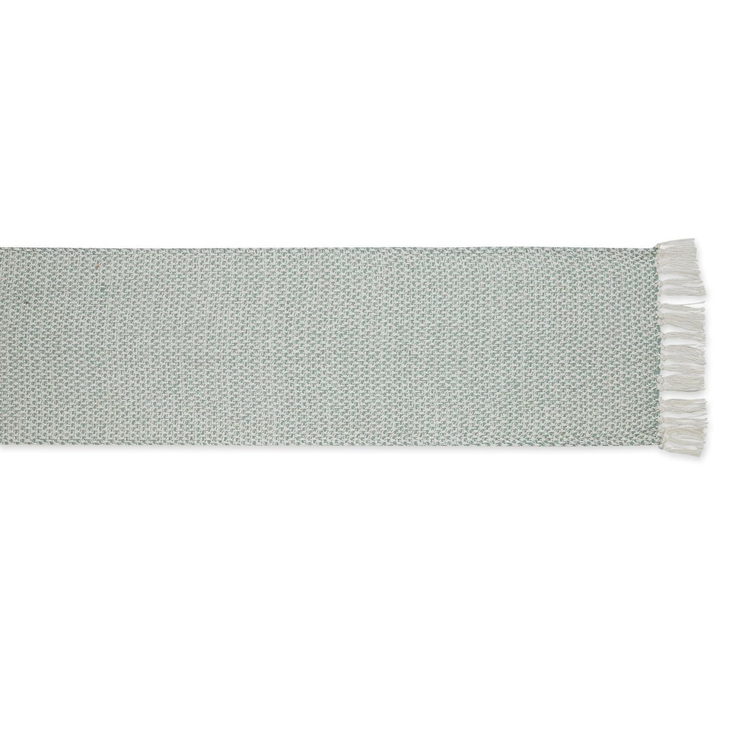 Design Imports  Jadeite Woven Table Runner 15X108