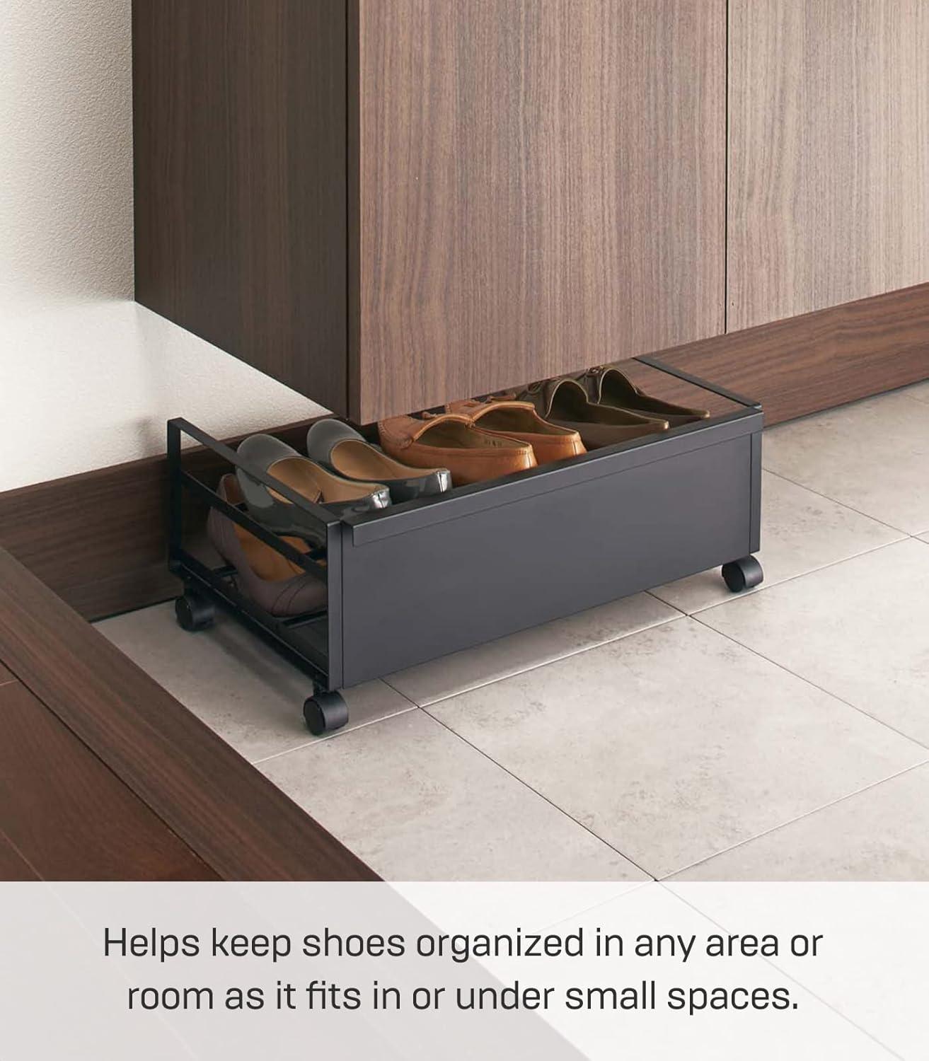 Yamazaki Frame Rolling Shoe Rack