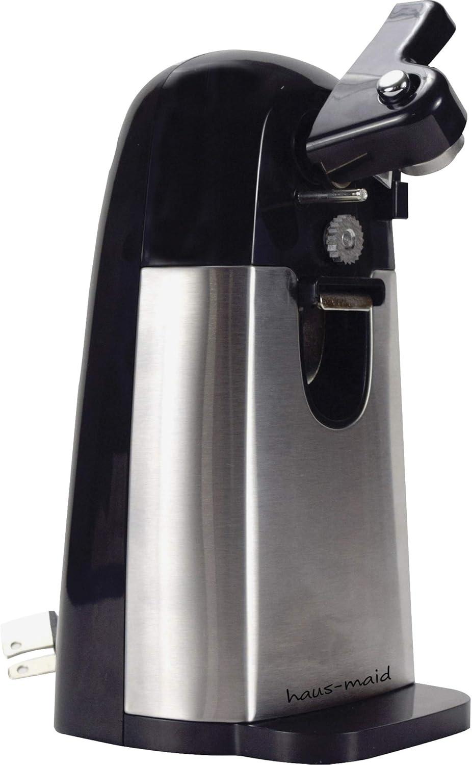 RDI Electric Can Opener - Built-in Magnet, Durable - Black