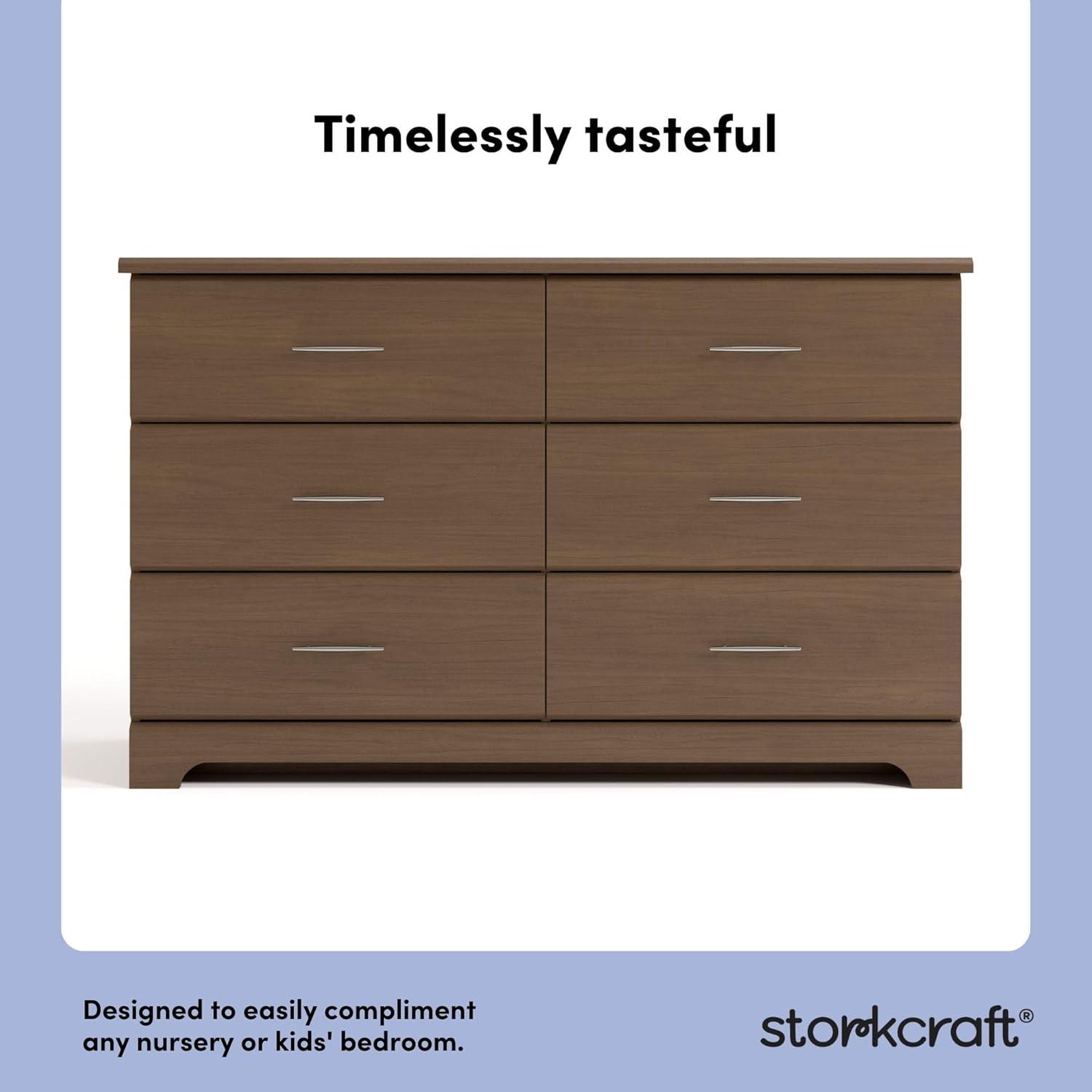 Brookside 6 Drawer Double Dresser