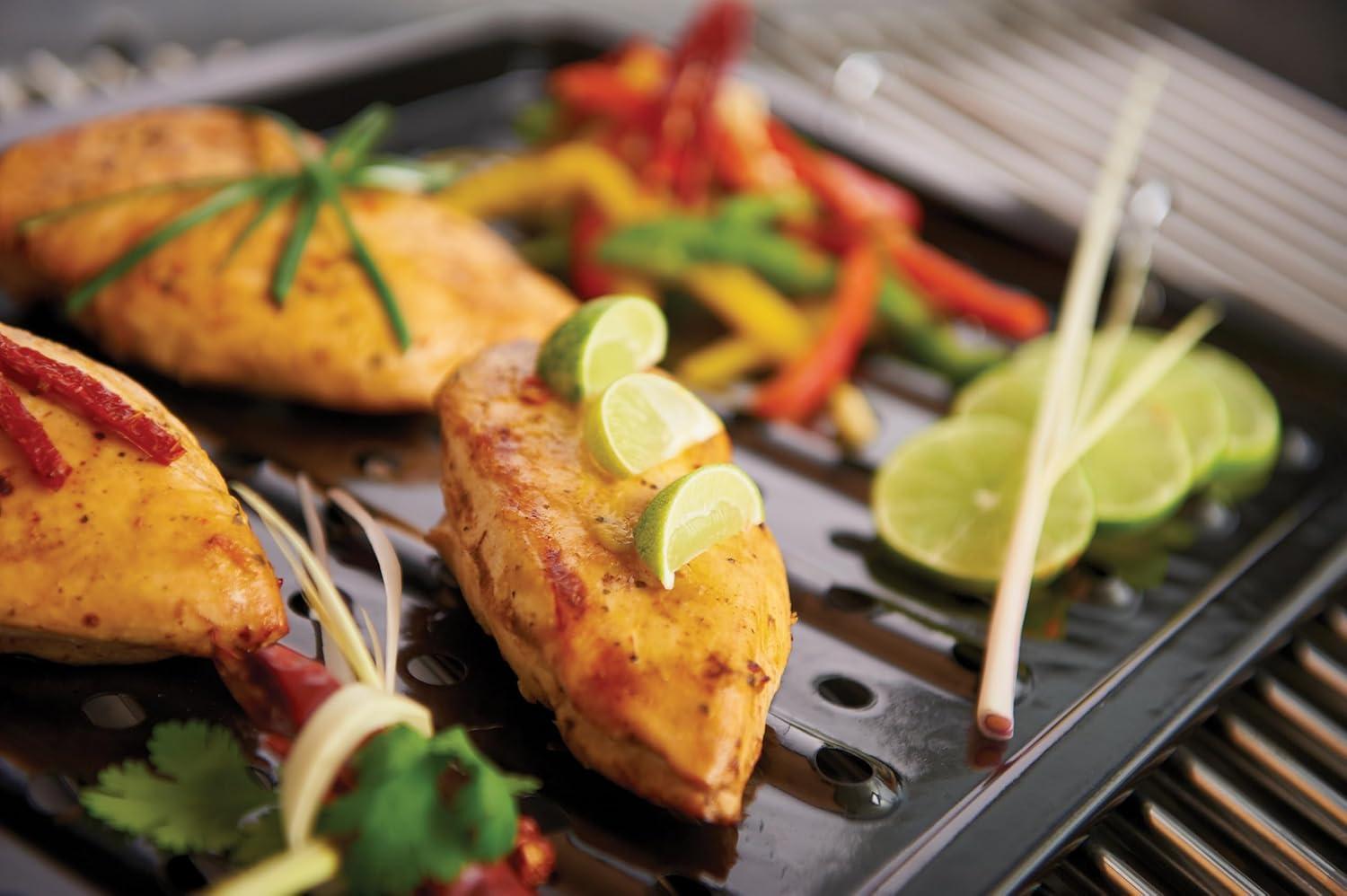 Grillpro GrillPro Porcelain Coated Grill BBQ Topper
