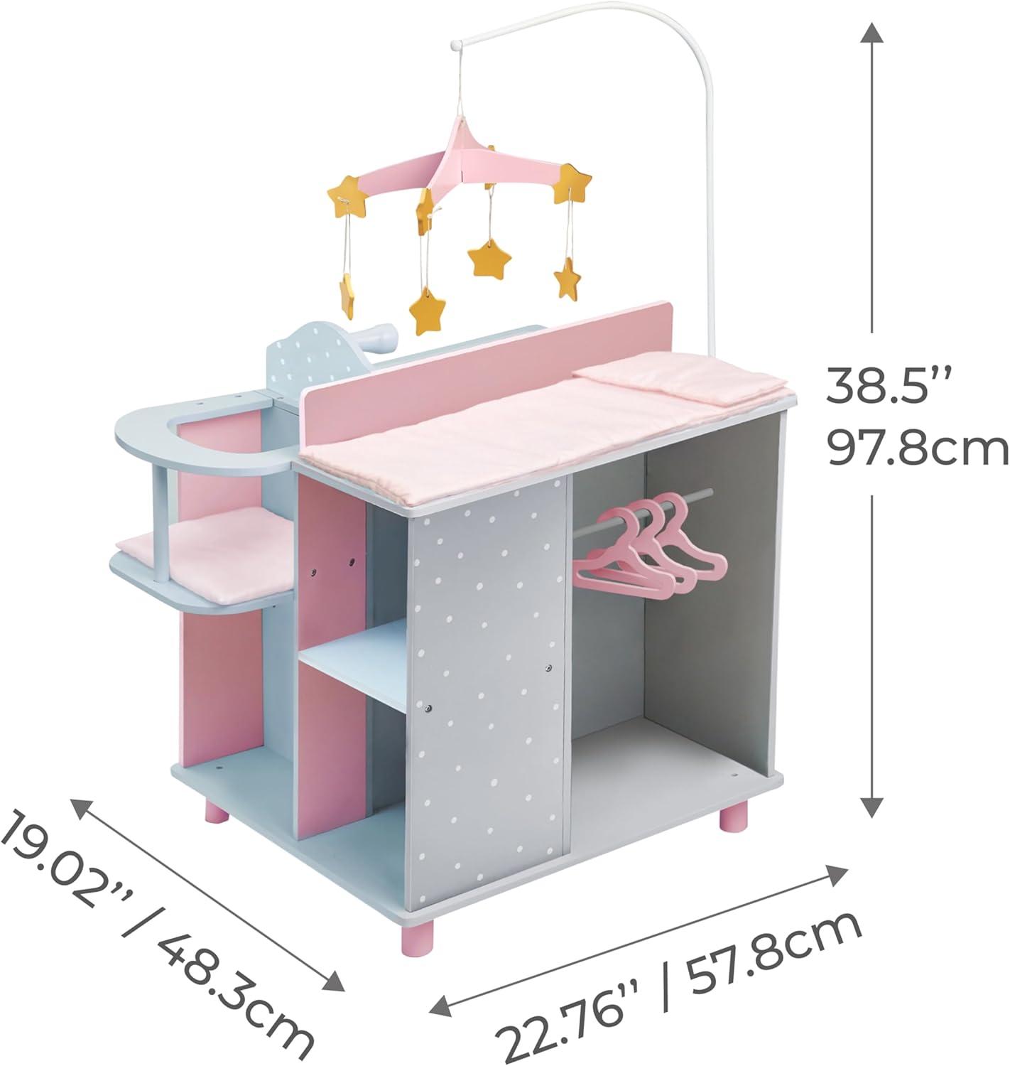 Olivia's Little World Olivia's Little World Wooden Doll Changing Station