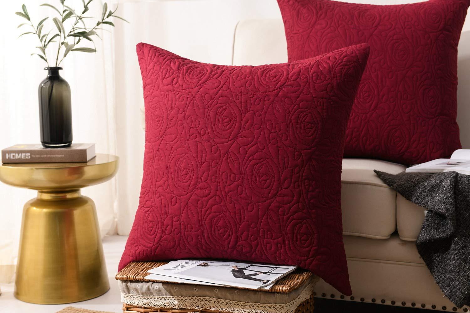 MarCielo Embroidered Pillow Cover