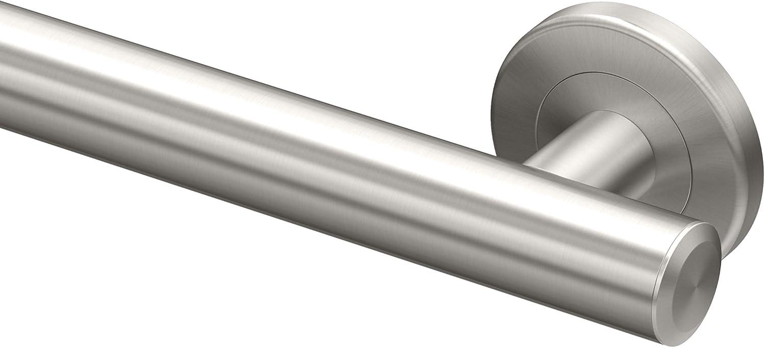 Latitude II Stainless Steel Wall Mount Grab Bar | ADA Compliant Safety Bar For Bathroom